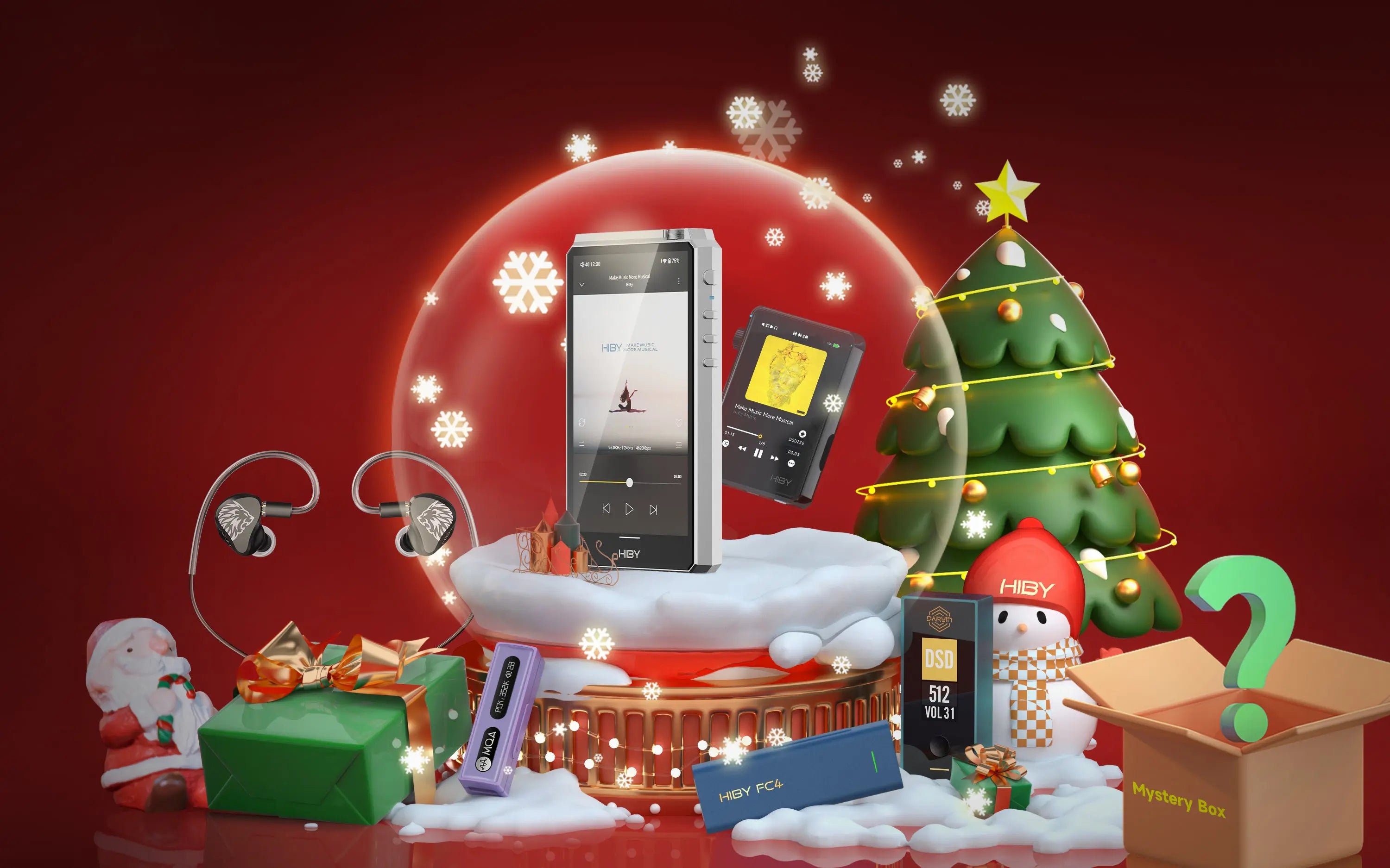 Christmas-New-year-Sale-IEM HiBy | Make Music More Musical