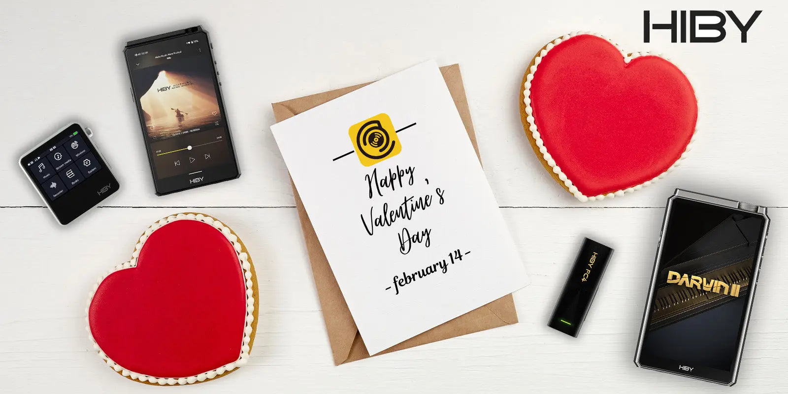 Happy Valentine's Day in Advance! HiBy | Make Music More Musical