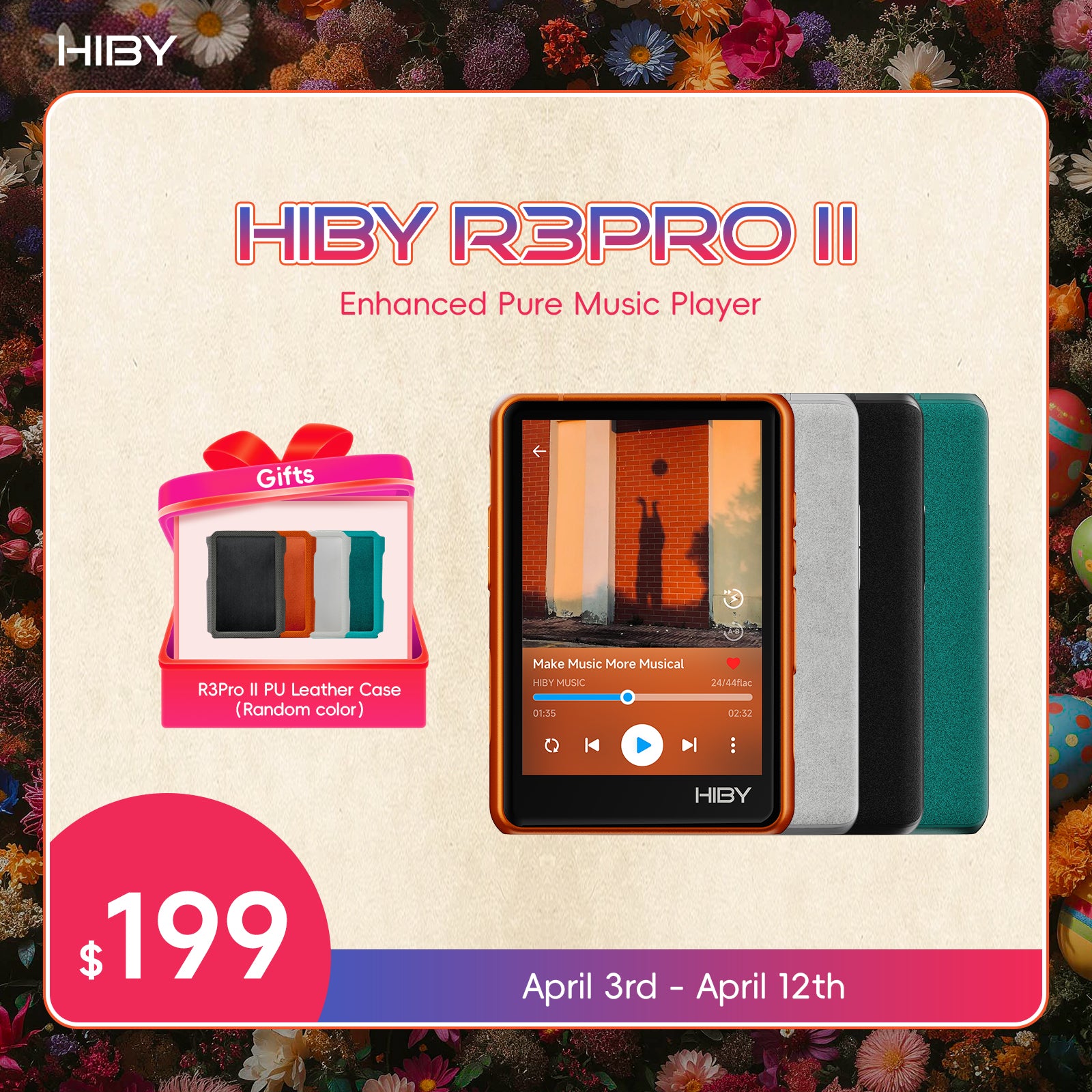 HiBy R3Pro II – Enhanced Pure Music Player
