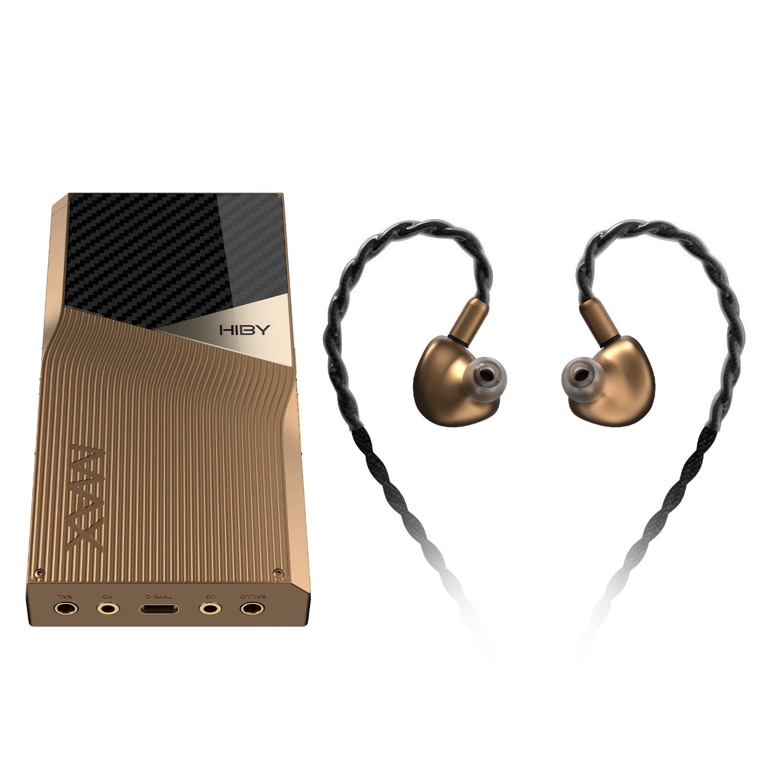 HiBy Golden 10th Anniversary set