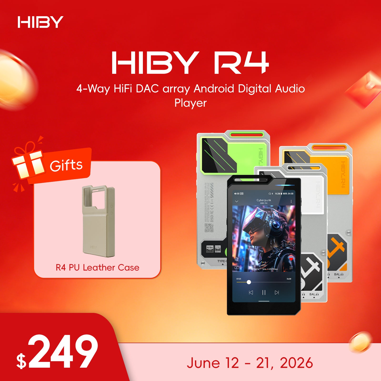 HiBy R4: Next-Gen HiFi DAP | HiBy