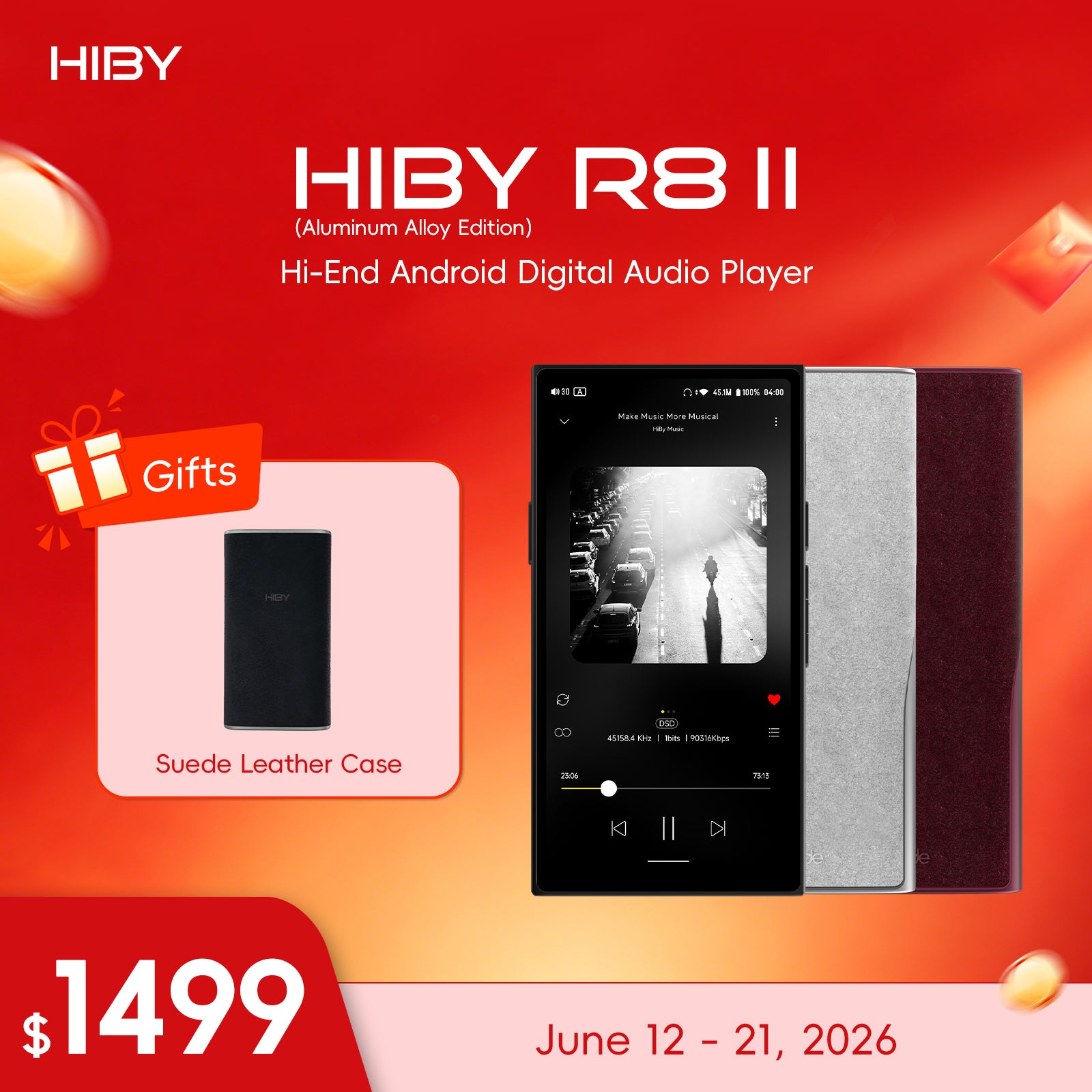 HiBy R8 II Aluminum Alloy Ver.