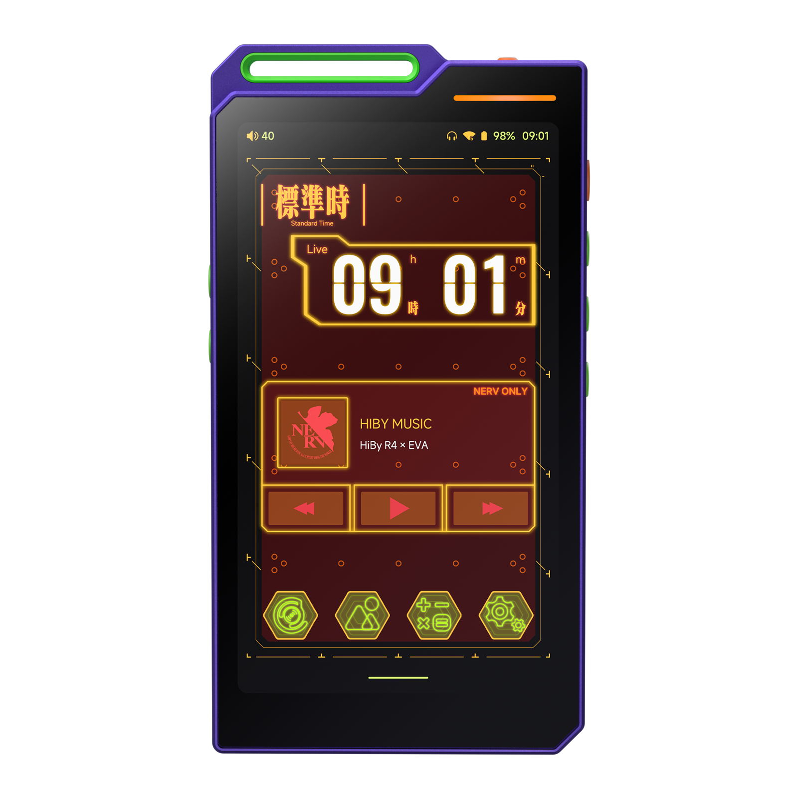 ポータブルプレーヤー Hiby R4 x EVANGELION HiBy R4 X EVANGELION - Limited Edition