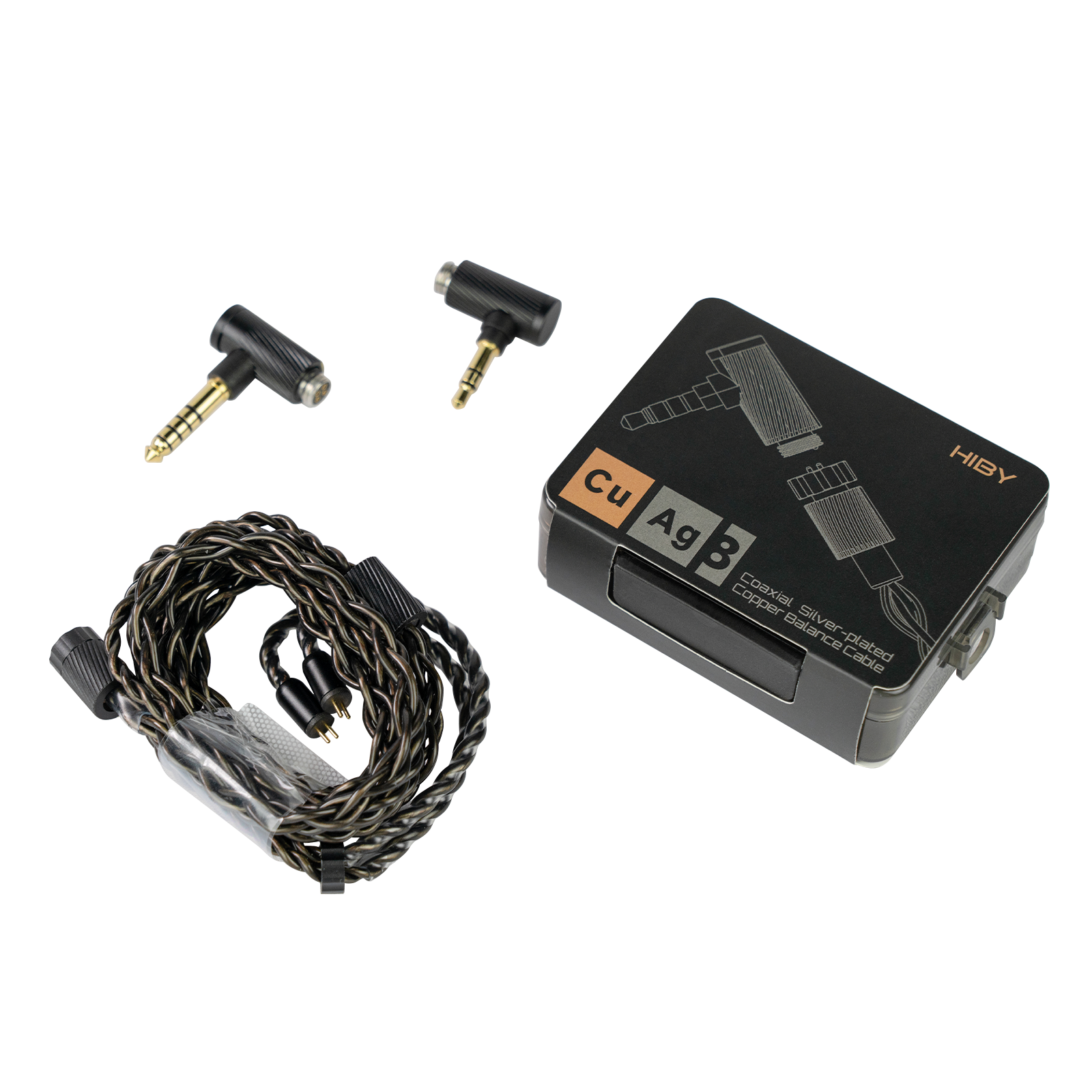 HiBy HC1 plug for CuAg8 and CuAg8 Cable