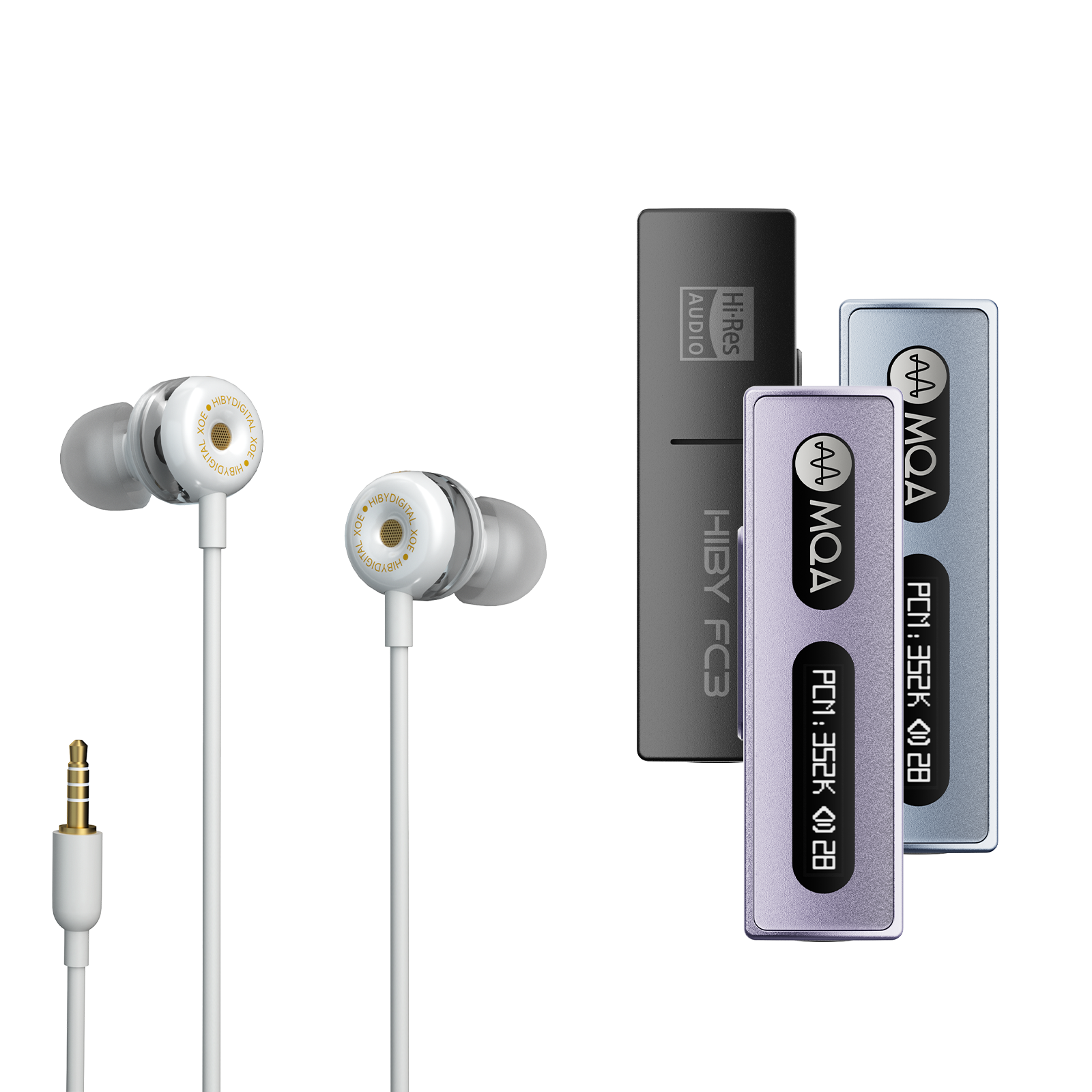 HiBy Digital X0E 3.5mm + HiBy FC3 with Display
