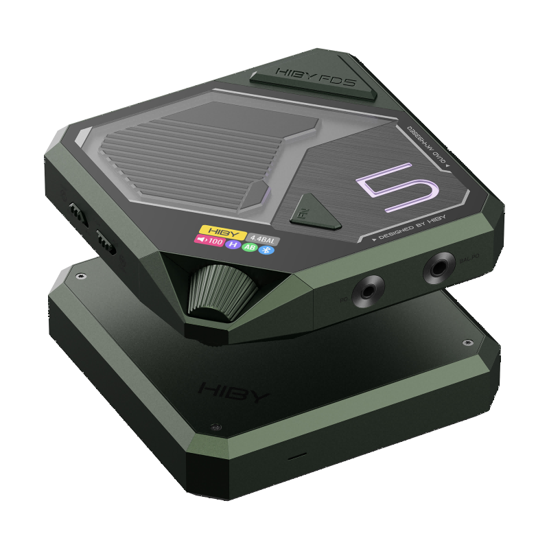 HiBy FD5 ——Cyberpunk desktop HiFi