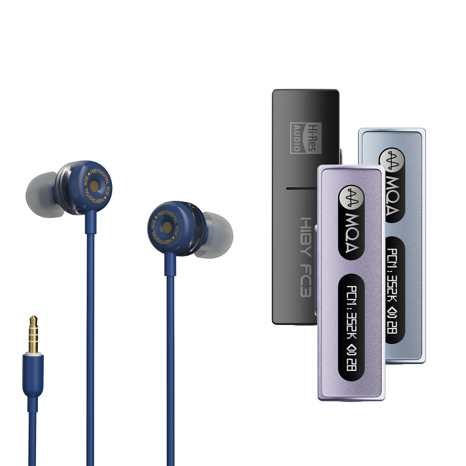 HiBy Digital X0E 3.5mm + HiBy FC3 with Display