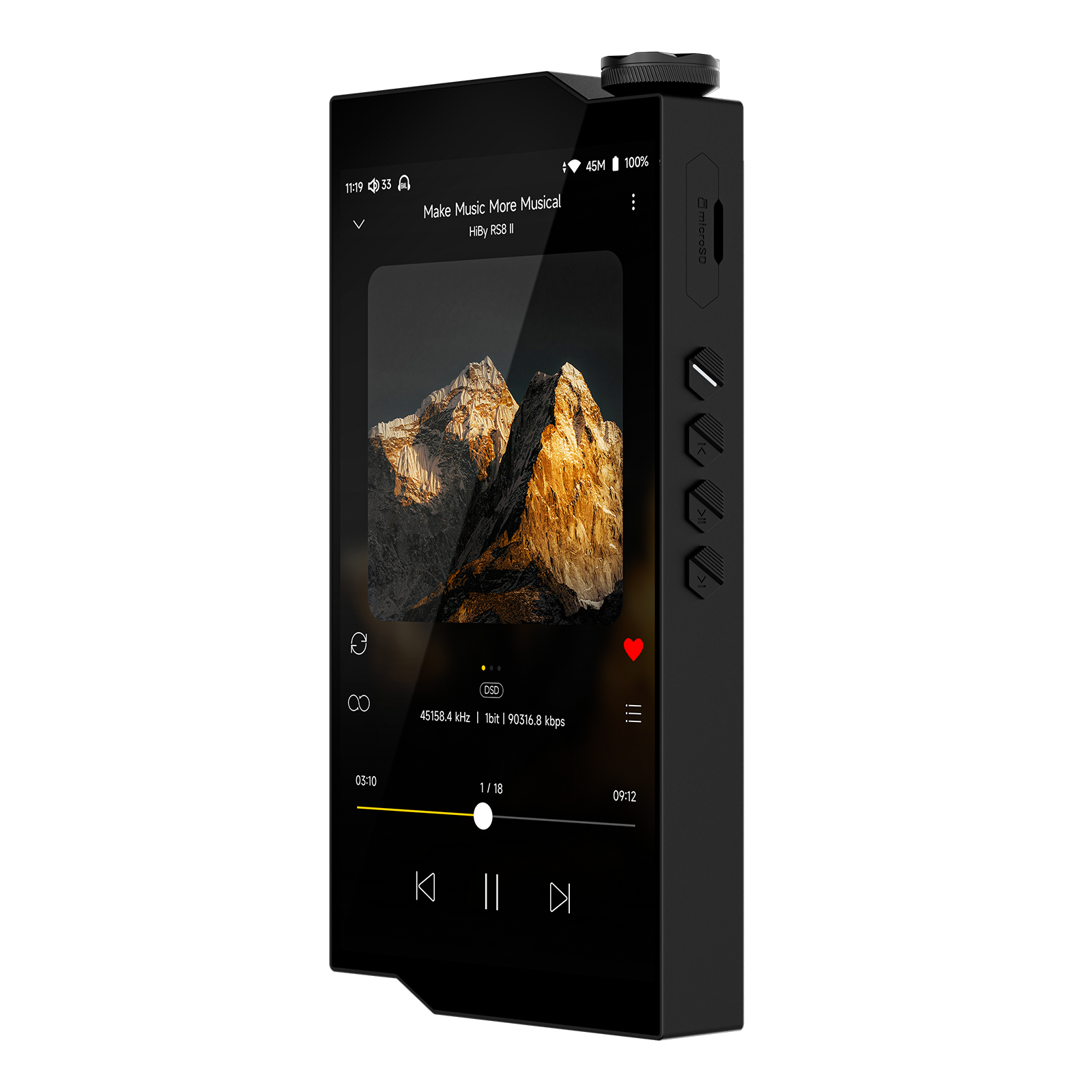 HiBy RS8 II - New Generation Ultra-flagship Portable HiFi DAP