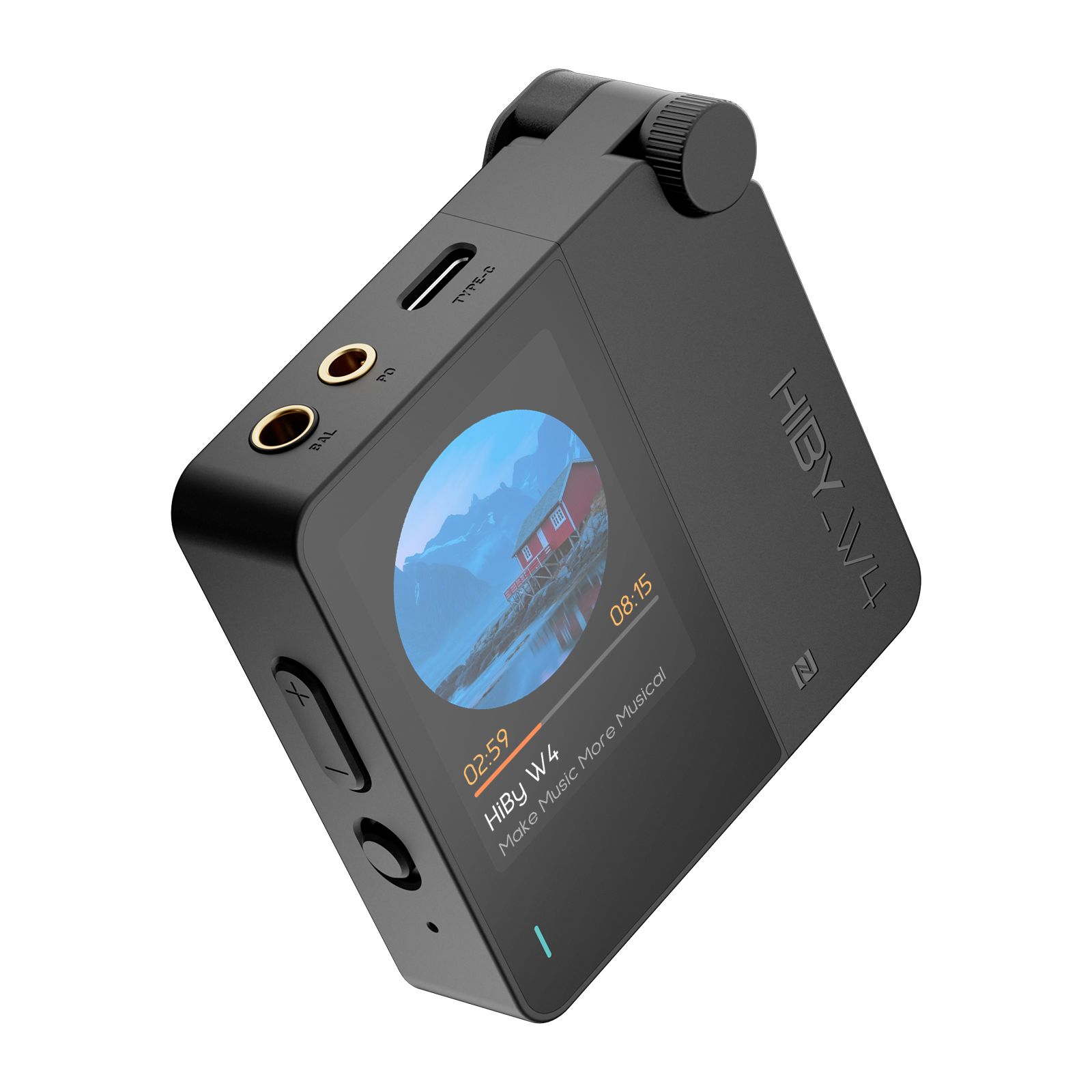 HiBy W4 - Portable HiFi Bluetooth Headphone Amplifier