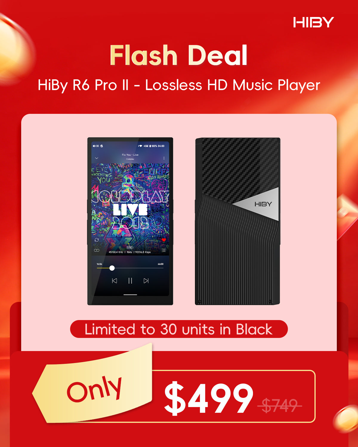 -flash deal- HiBy R6 Pro II