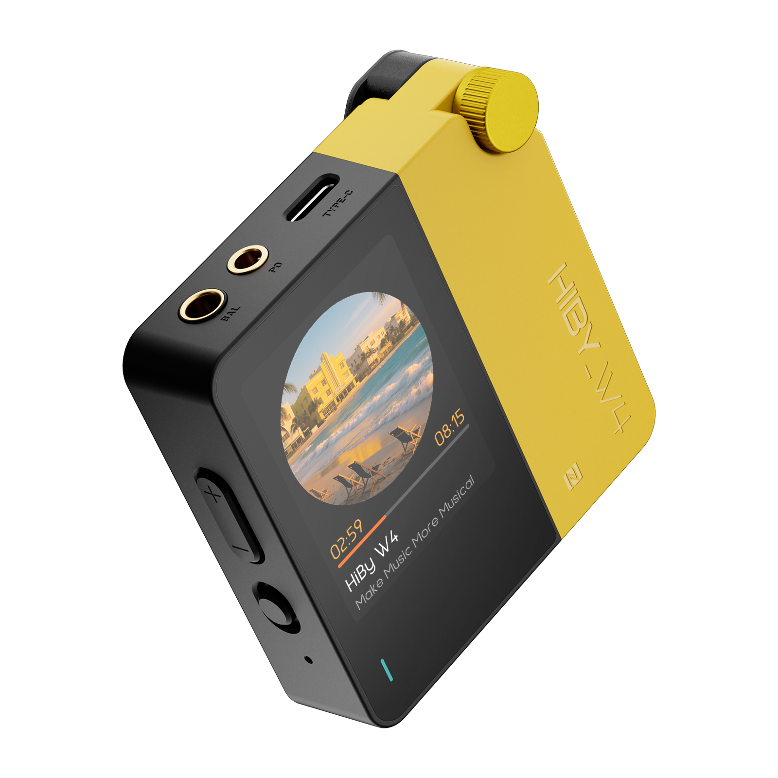 HiBy W4 - Portable HiFi Bluetooth Headphone Amplifier