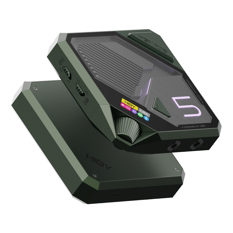 HiBy FD5 ——Cyberpunk desktop HiFi