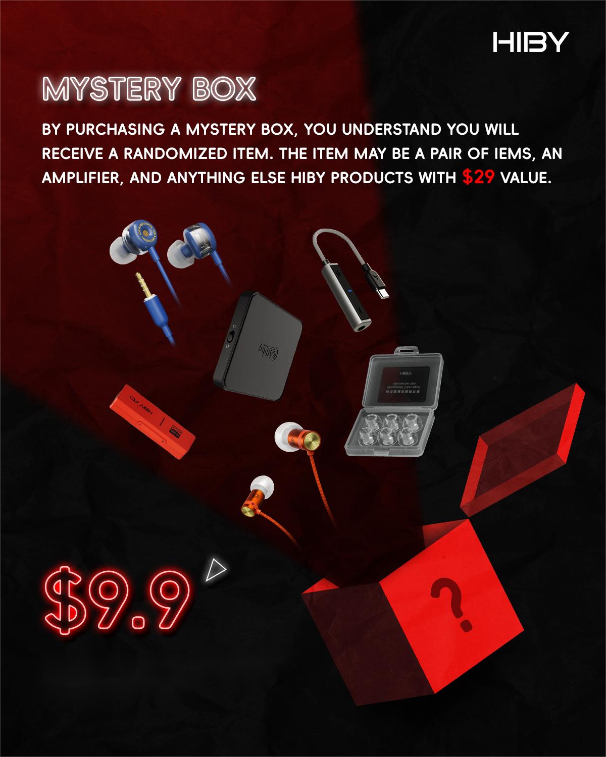 HiBy BFCM2025 Mystery Box