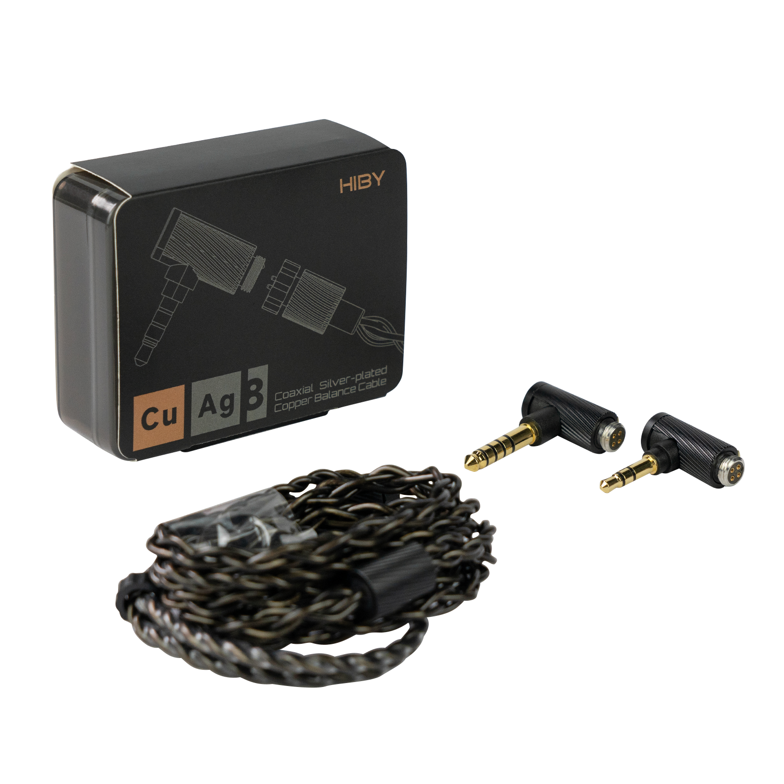 HiBy HC1 plug for CuAg8 and CuAg8 Cable