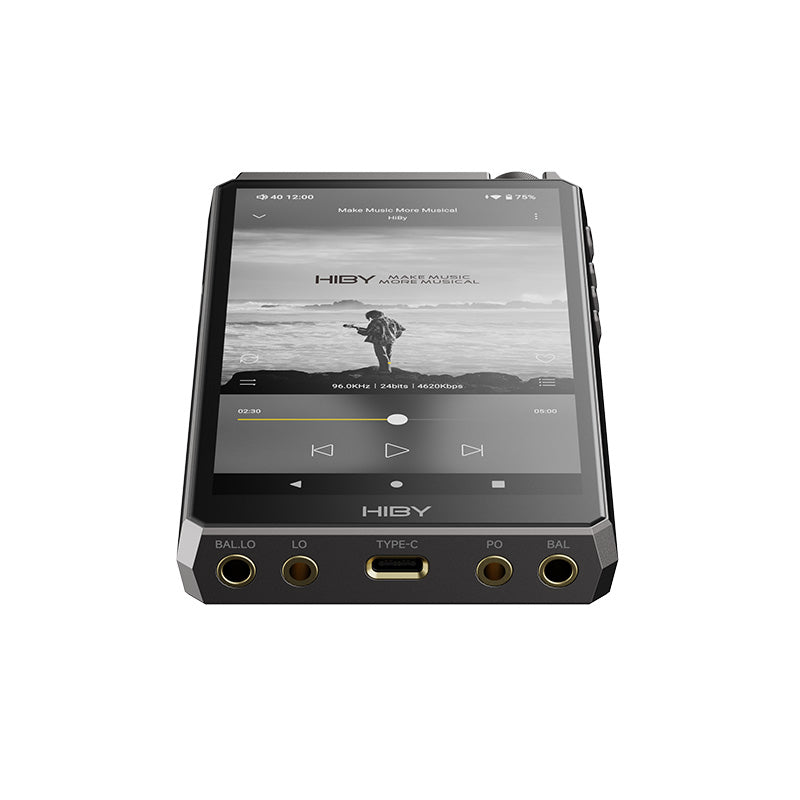 HiBy RS6 - Hifi Audio Player with 1080p Display & Open Android OS
