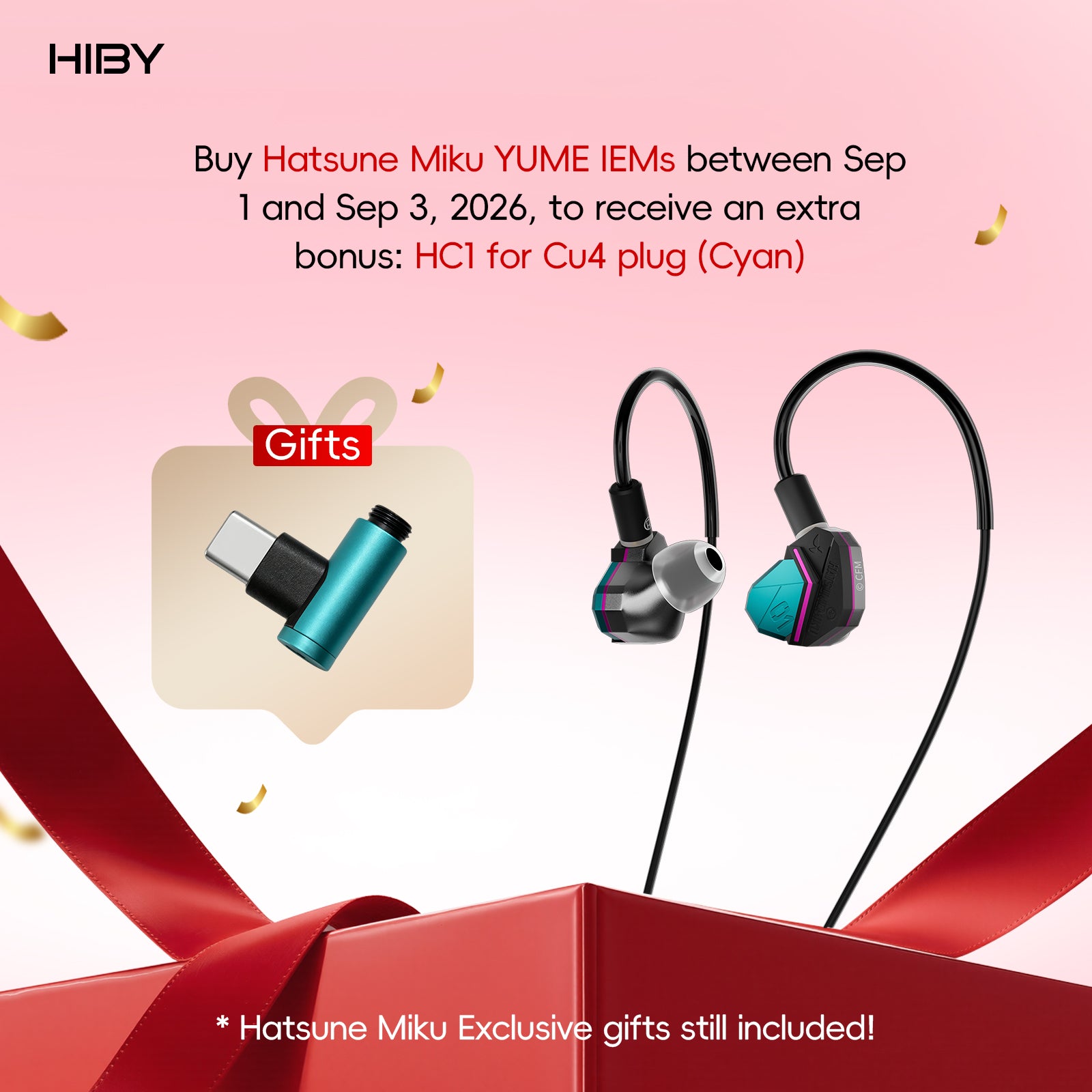 HiBy Digital YUME X Hatsune Miku