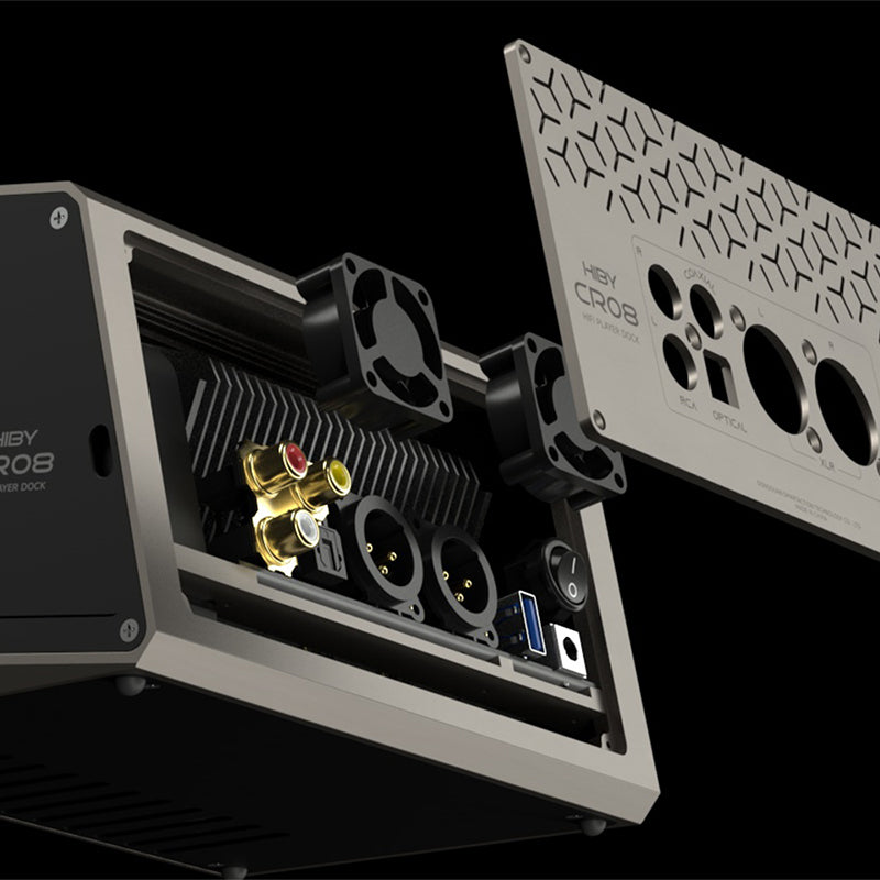 HiBy CR08 Universal Desktop Output Dock with Multidimensional Expansion HiBy | Make Music More Musical