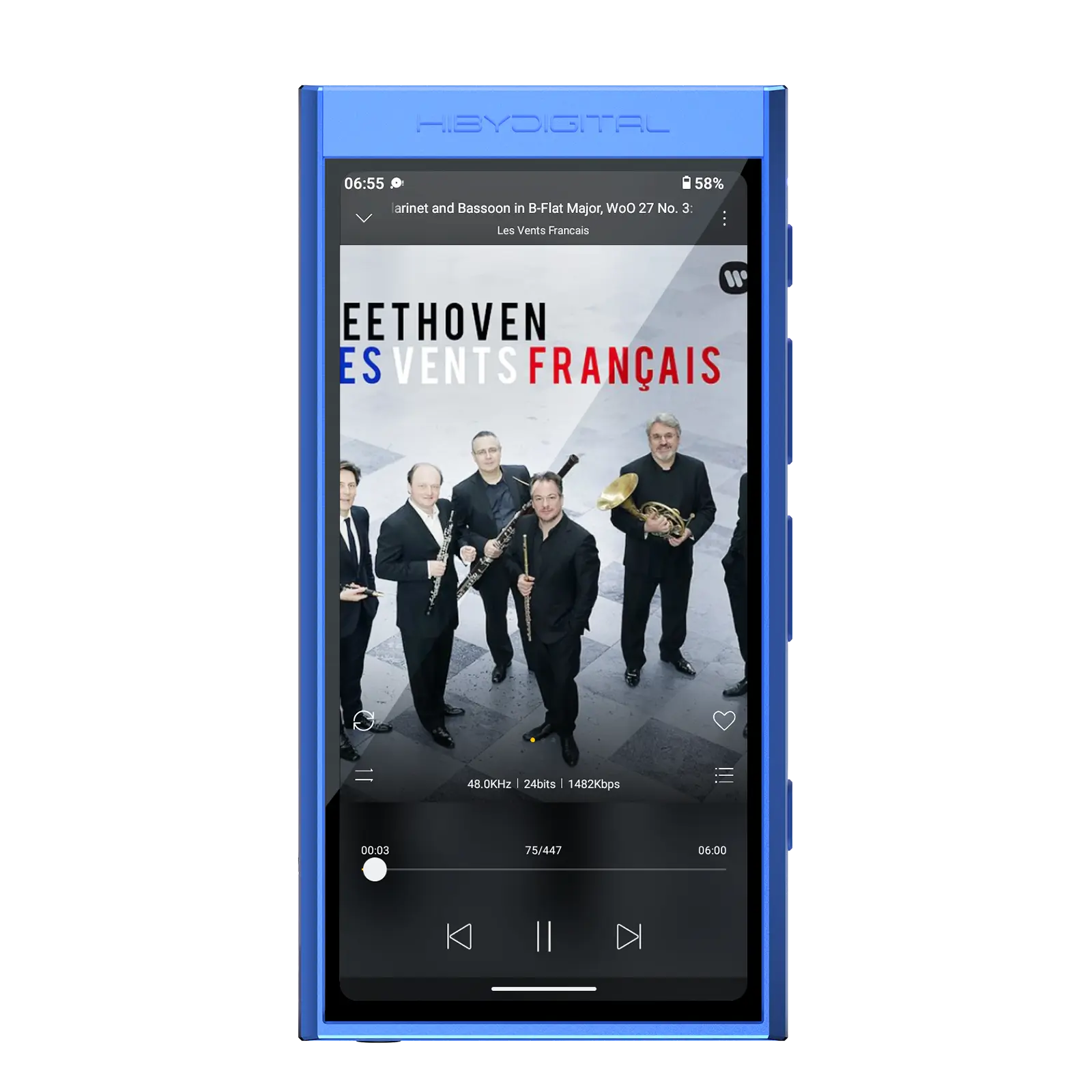 HiBy Digital M300 - Pocketable Android Digital Audio Player HiBy | Make Music More Musical