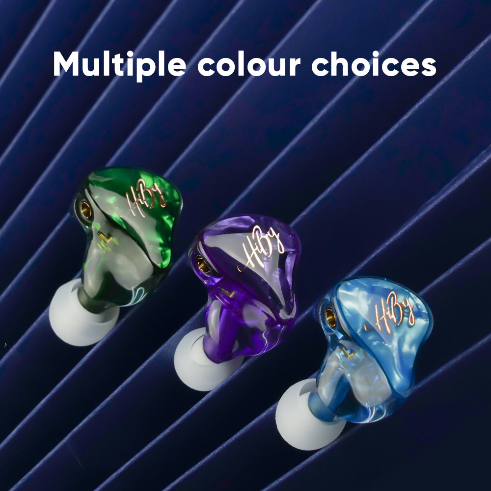 Multiple colour choices