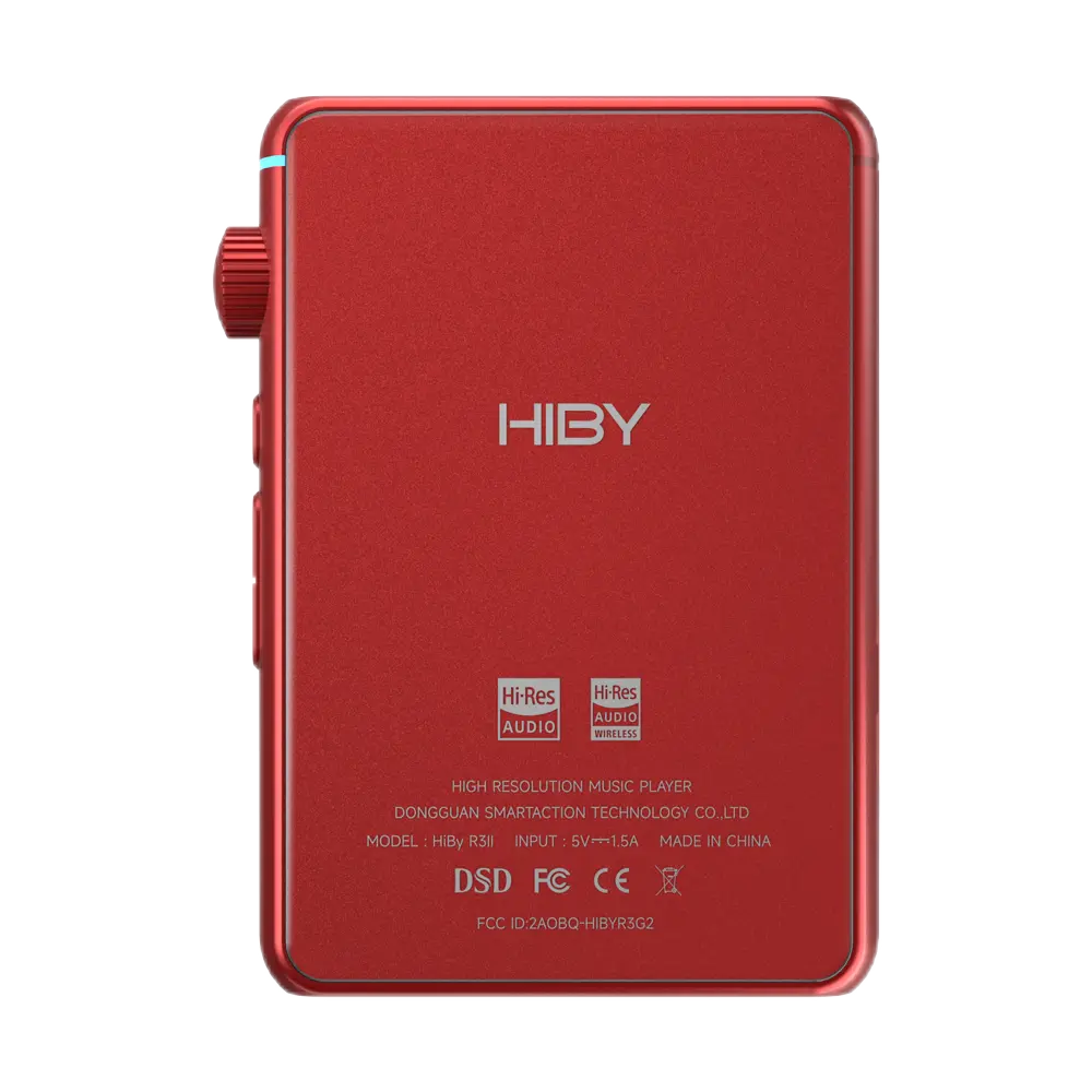 HiBy R3 II DAP - red