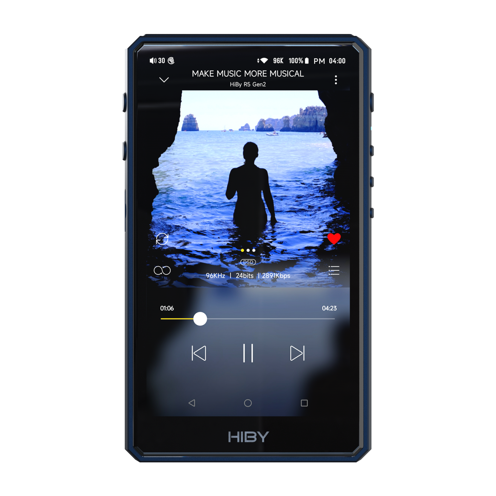 HiBy R5 II (Gen 2) Hi-Res Audio Player Medium-end Android DAP HiBy | Make Music More Musical 