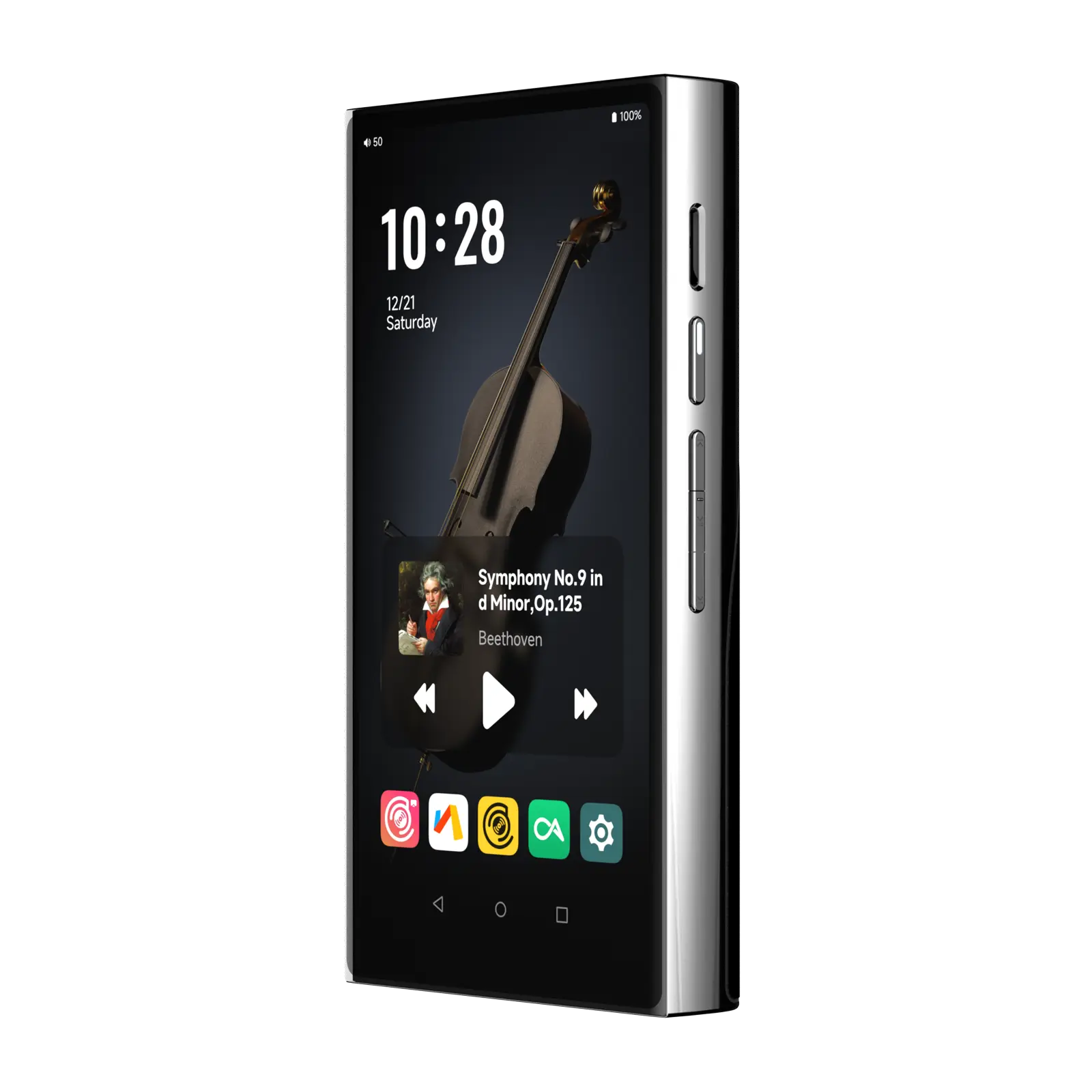 Right View of Music Player HiBy R8 II 2