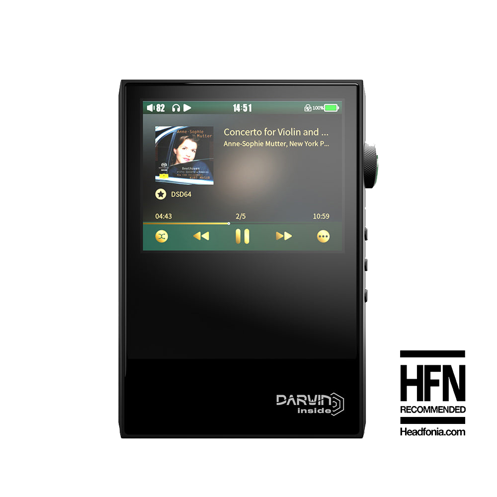 HiBy RS2 - Hifi Audio Player Medium-end DAP with Darwin Architecture