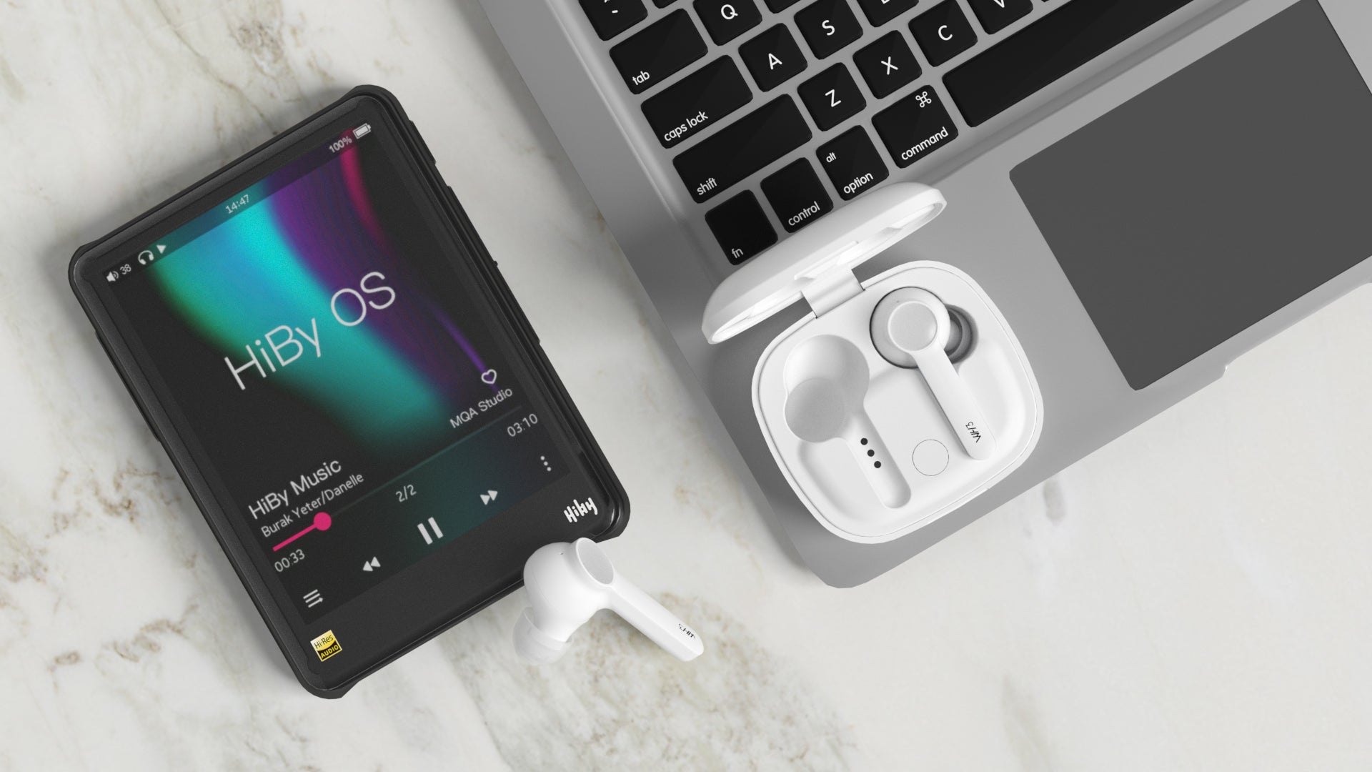 HiBy WH3 TWS Earphones great for music player