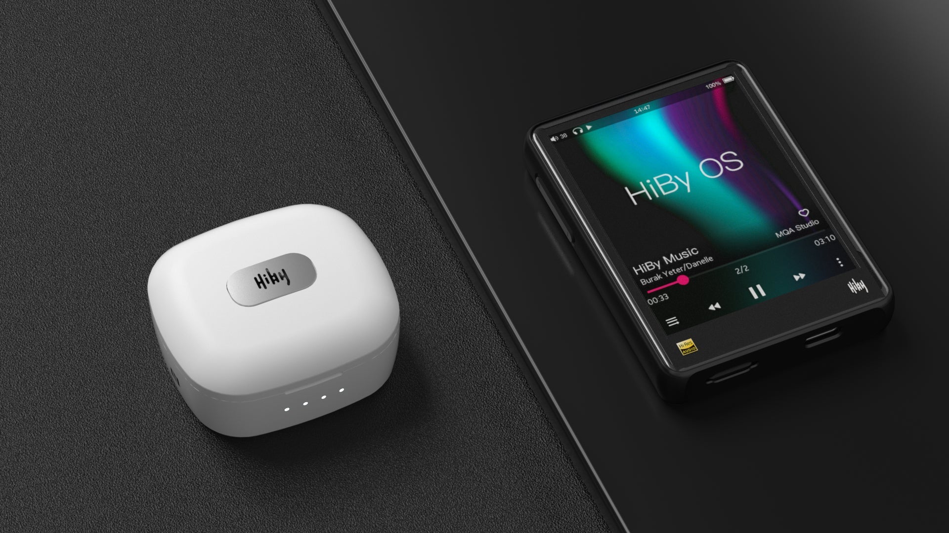 HiBy WH3 TWS Earphones great for music player 2