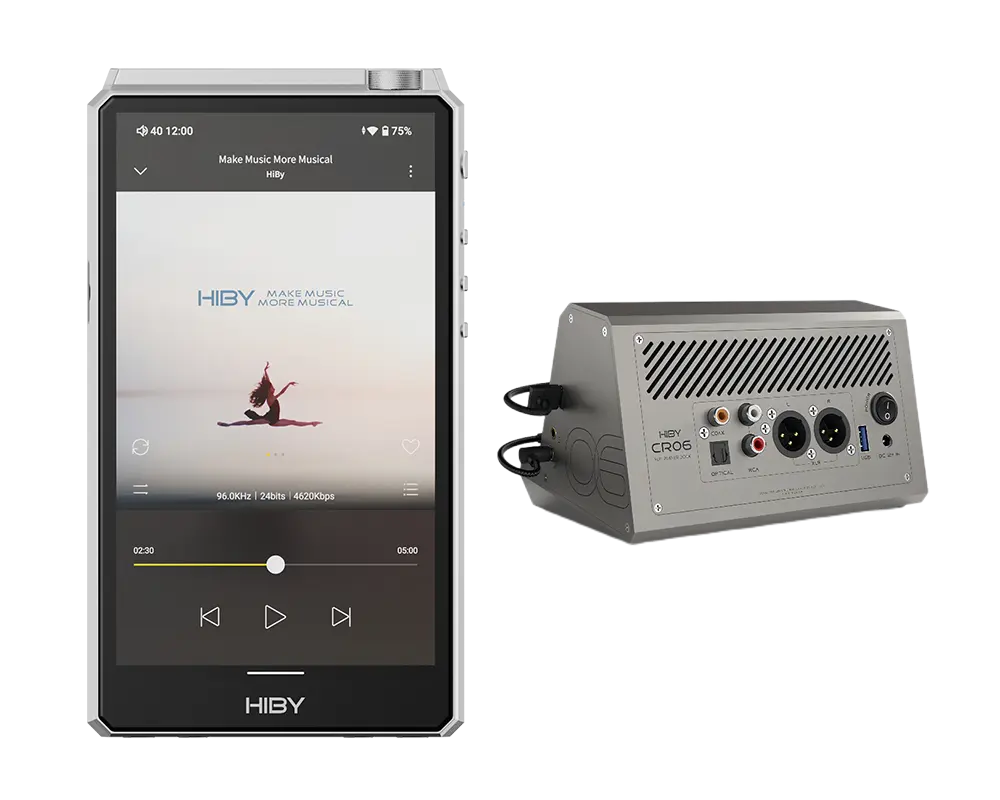 Ultimate HiFi DAP HiBy R6 III and dock 3