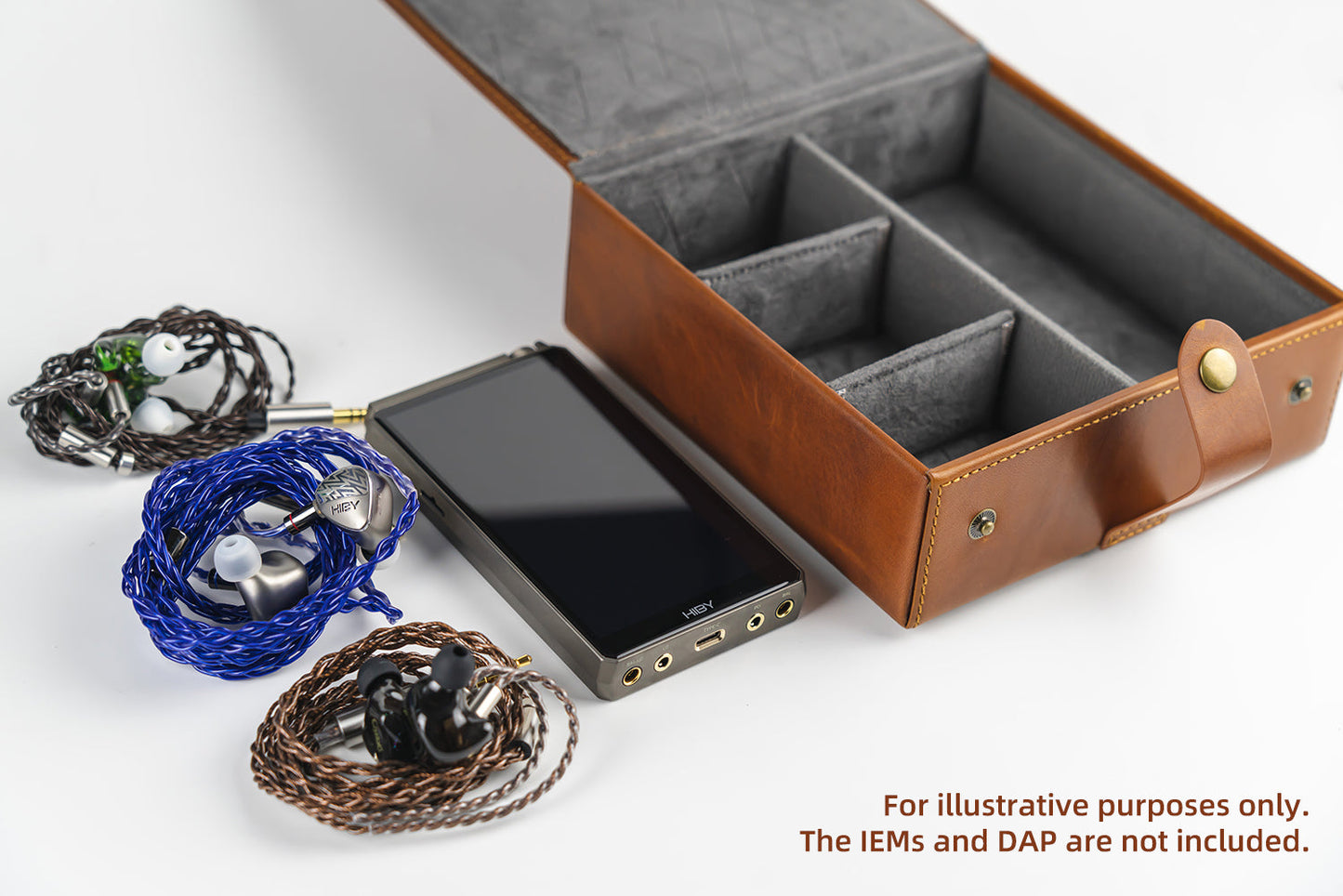 Leather Tech Organizer HiBy | Make Music More Musical