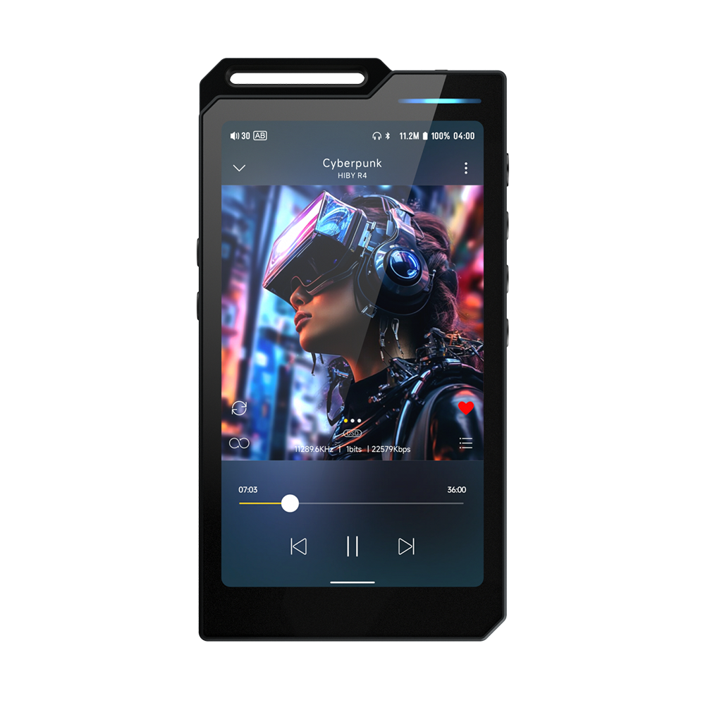 HiBy R4 - 4-Way HiFI Android DAP - black