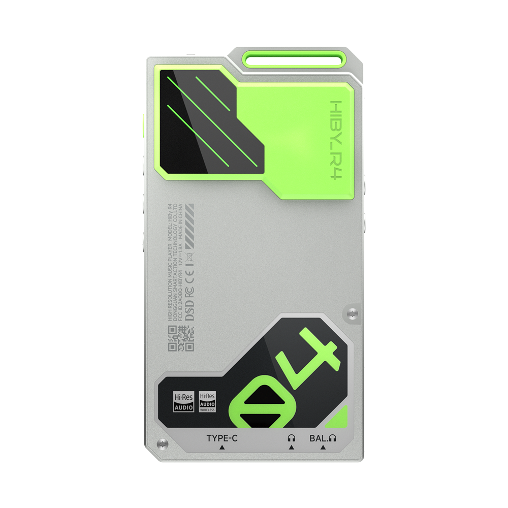 HiBy R4 - 4-Way HiFI Android DAP - green