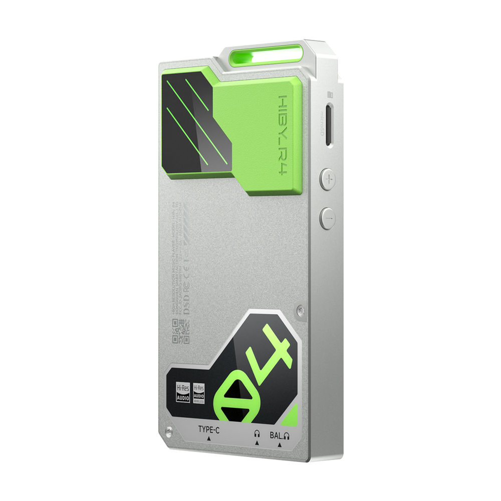 HiBy R4 - 4-Way HiFI Android DAP - green