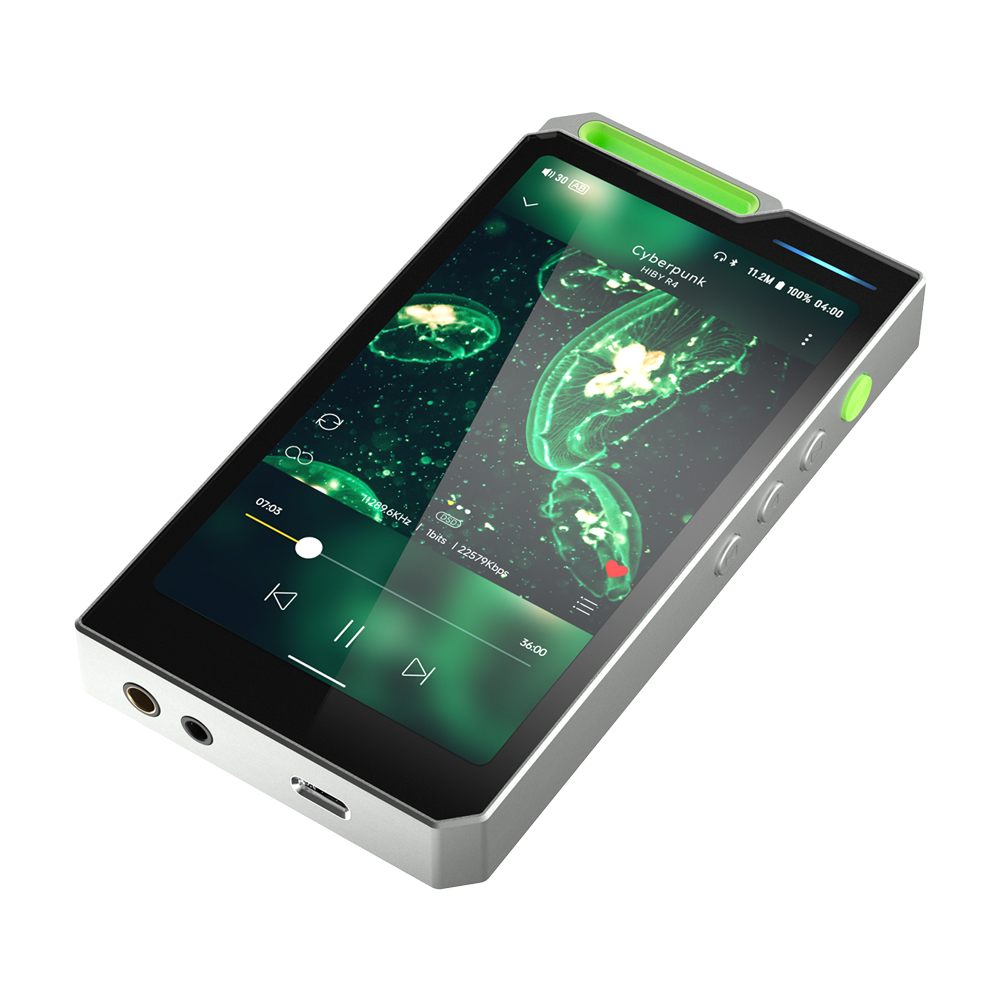 HiBy R4 - 4-Way HiFI Android DAP - green