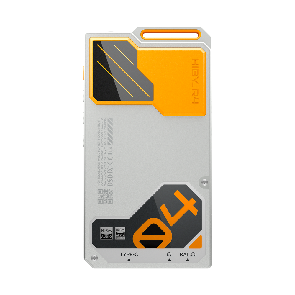 HiBy R4 - 4-Way HiFI Android DAP - orange