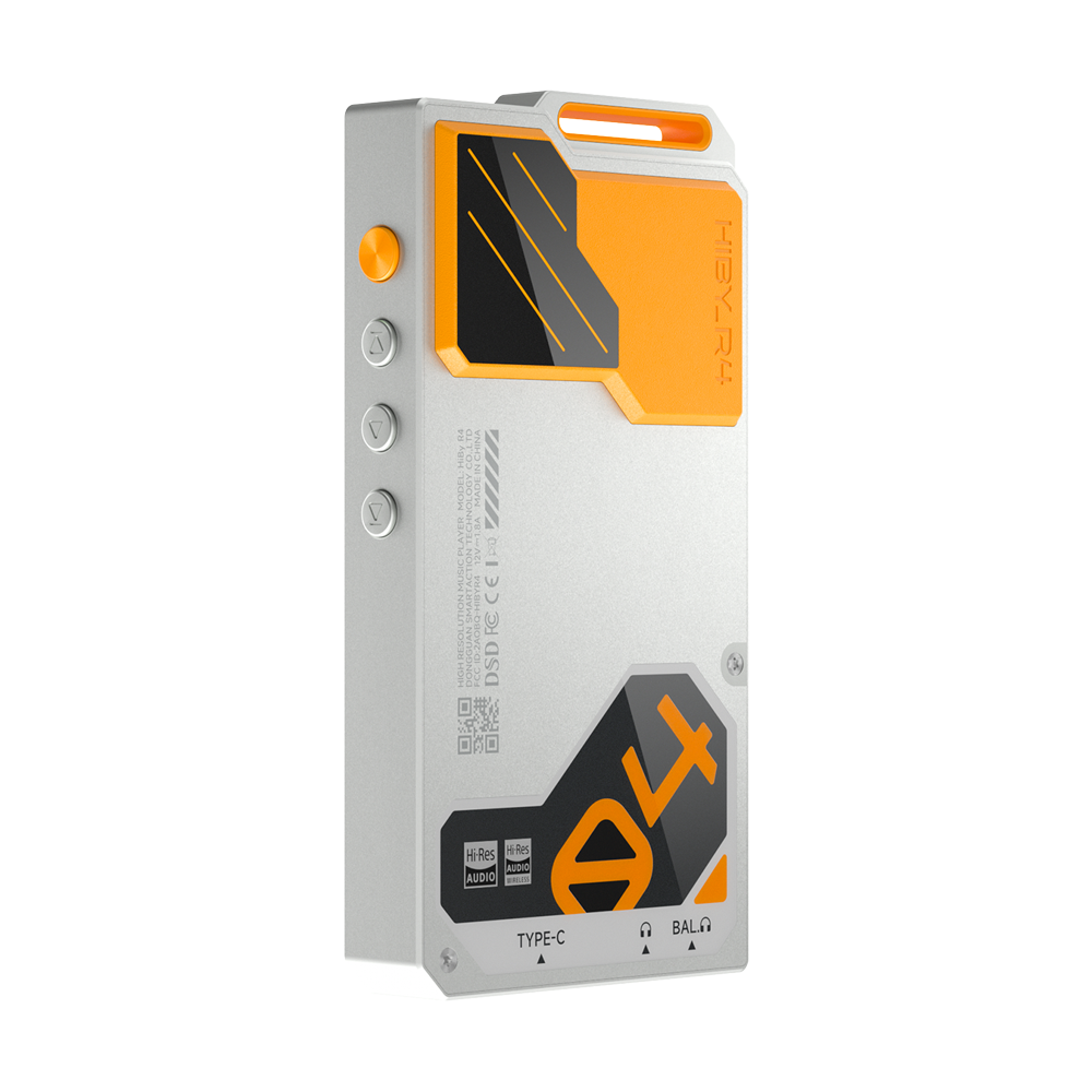 HiBy R4 - 4-Way HiFI Android DAP - orange