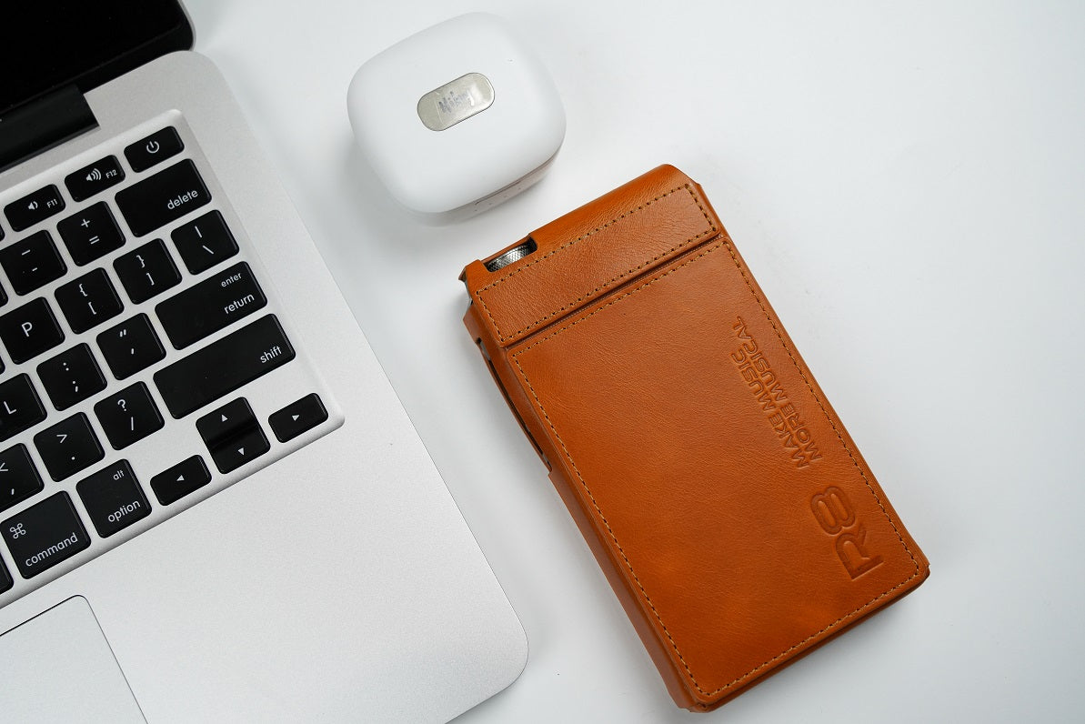 R8 leather case HiBy | Make Music More Musical
