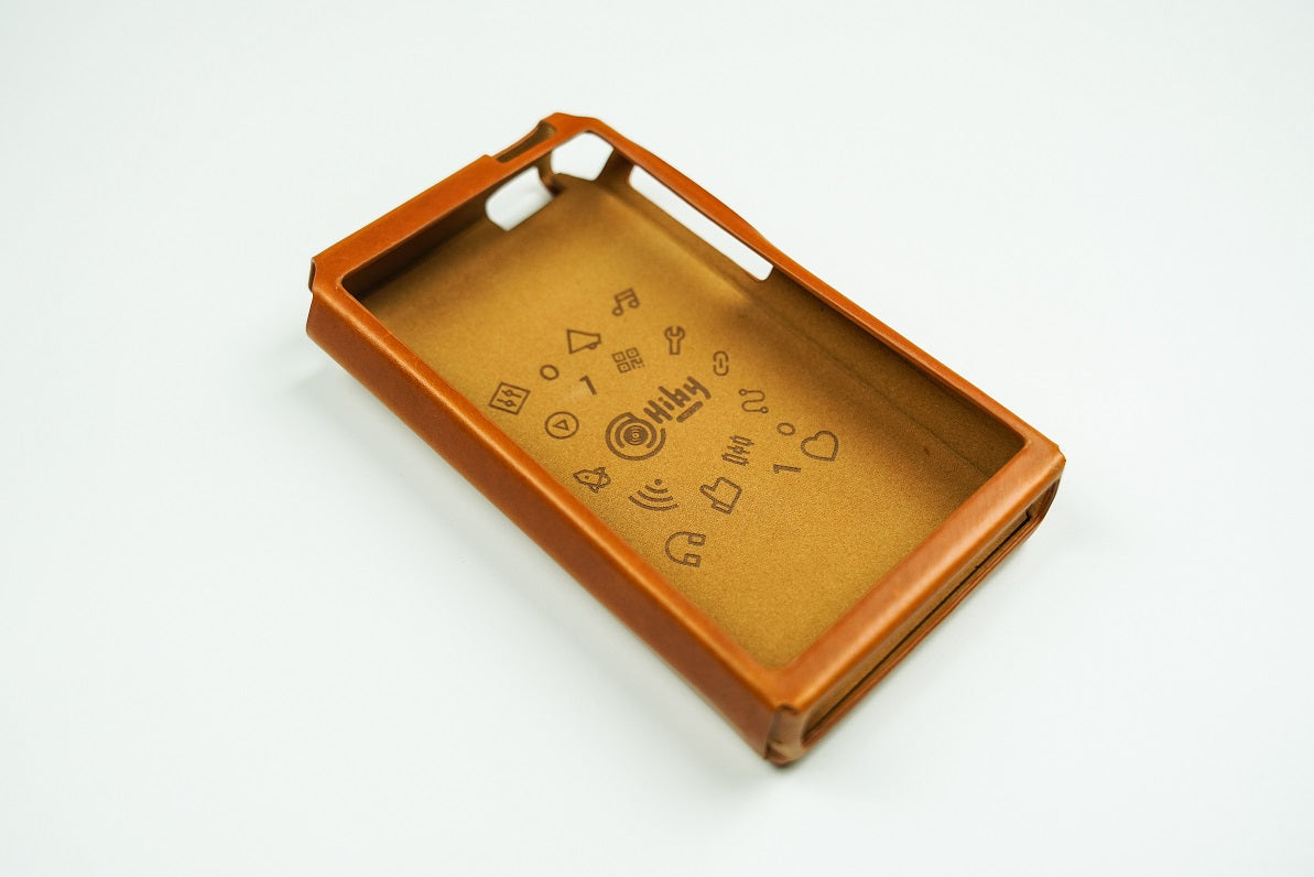 R8 leather case HiBy | Make Music More Musical