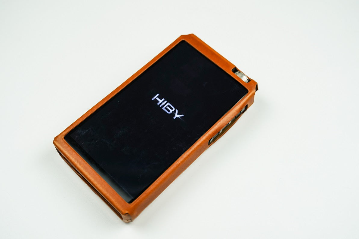 R8 leather case HiBy | Make Music More Musical