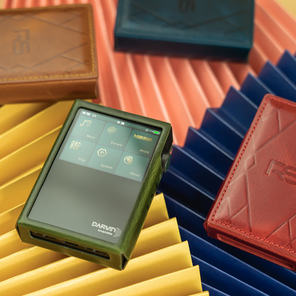 RS2 leather case HiBy | Make Music More Musical