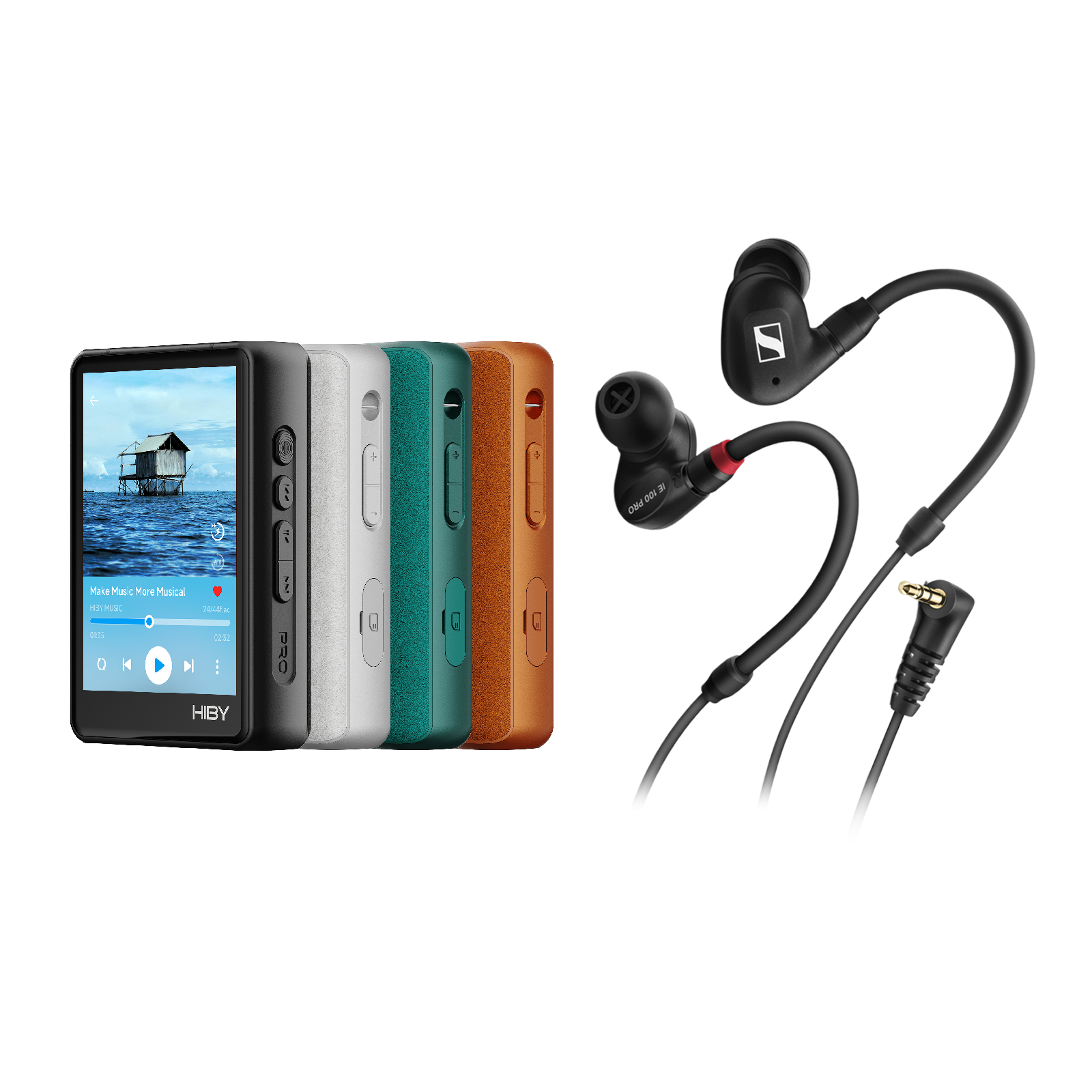 R3Pro II + Sennheiser IE 100 Pro Bundle