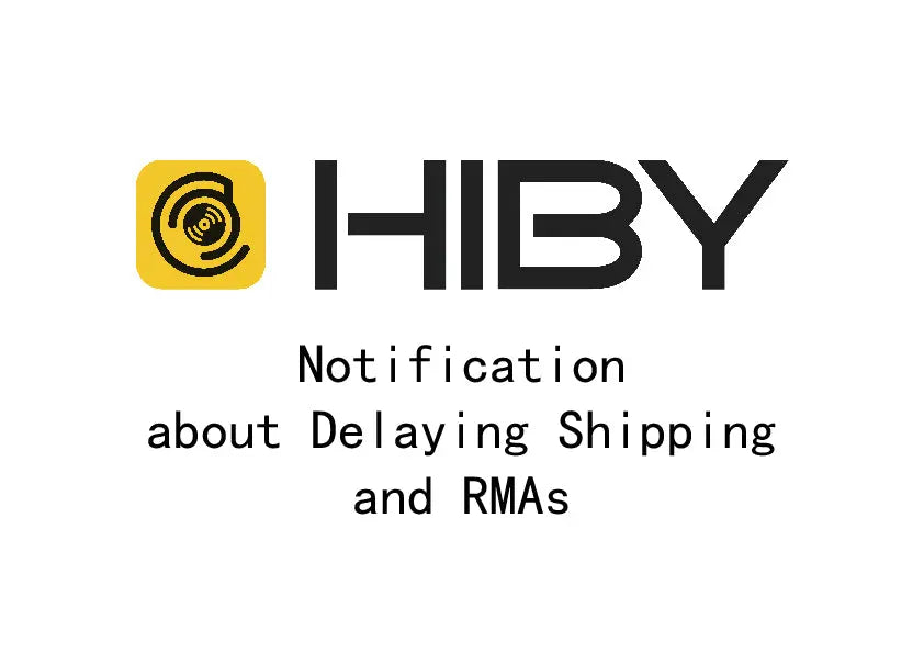 Notification about Delaying Shipping and RMAs