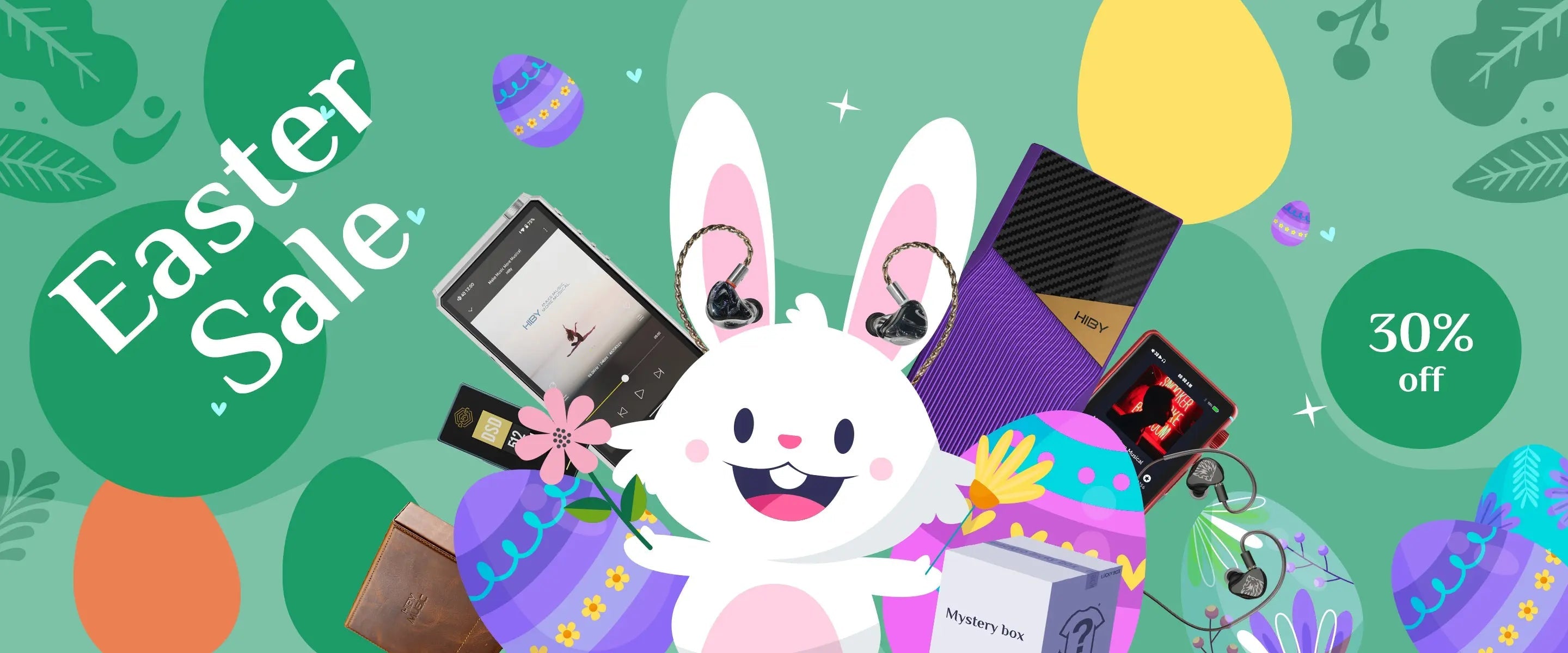 HiBy Easter Sale