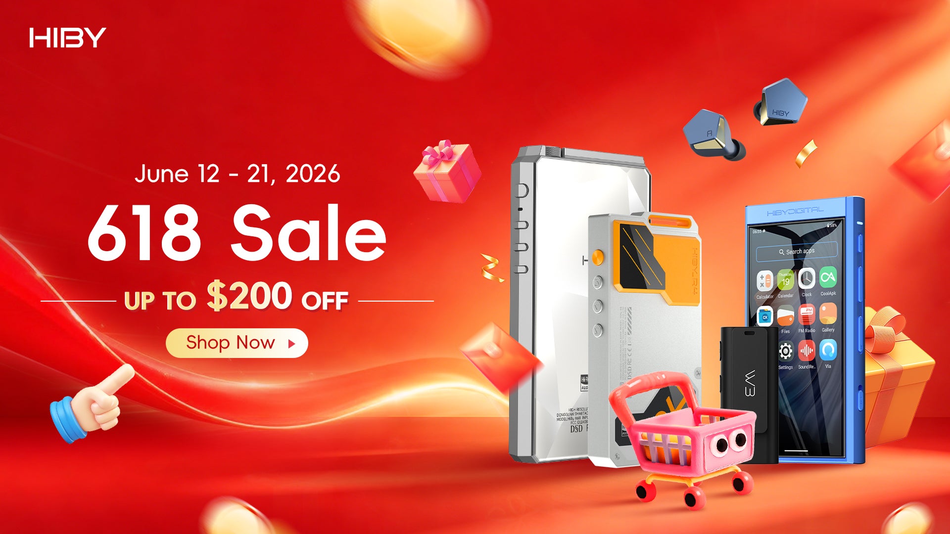 HIBY 618sale 2026