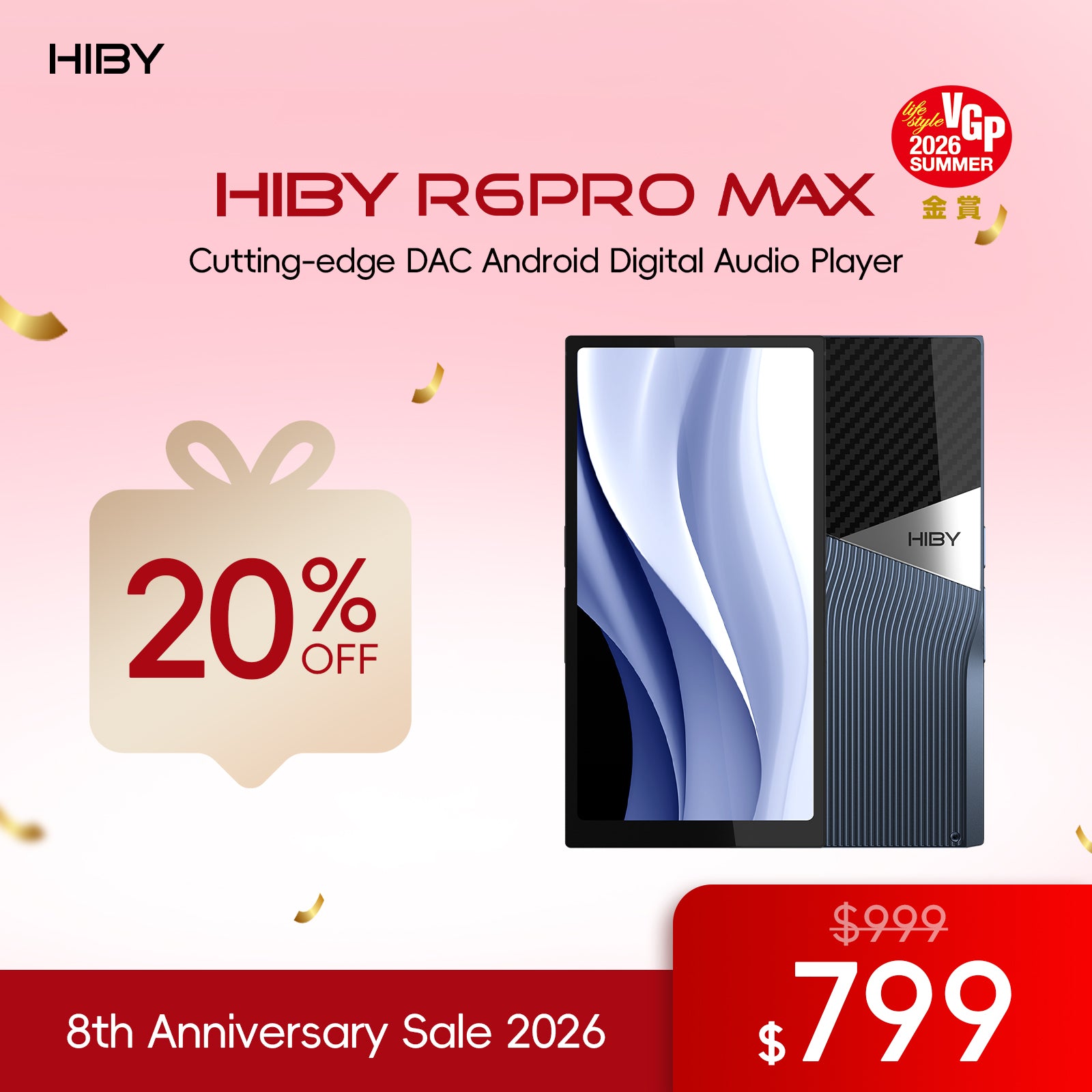 HiBy R6Pro MAX
