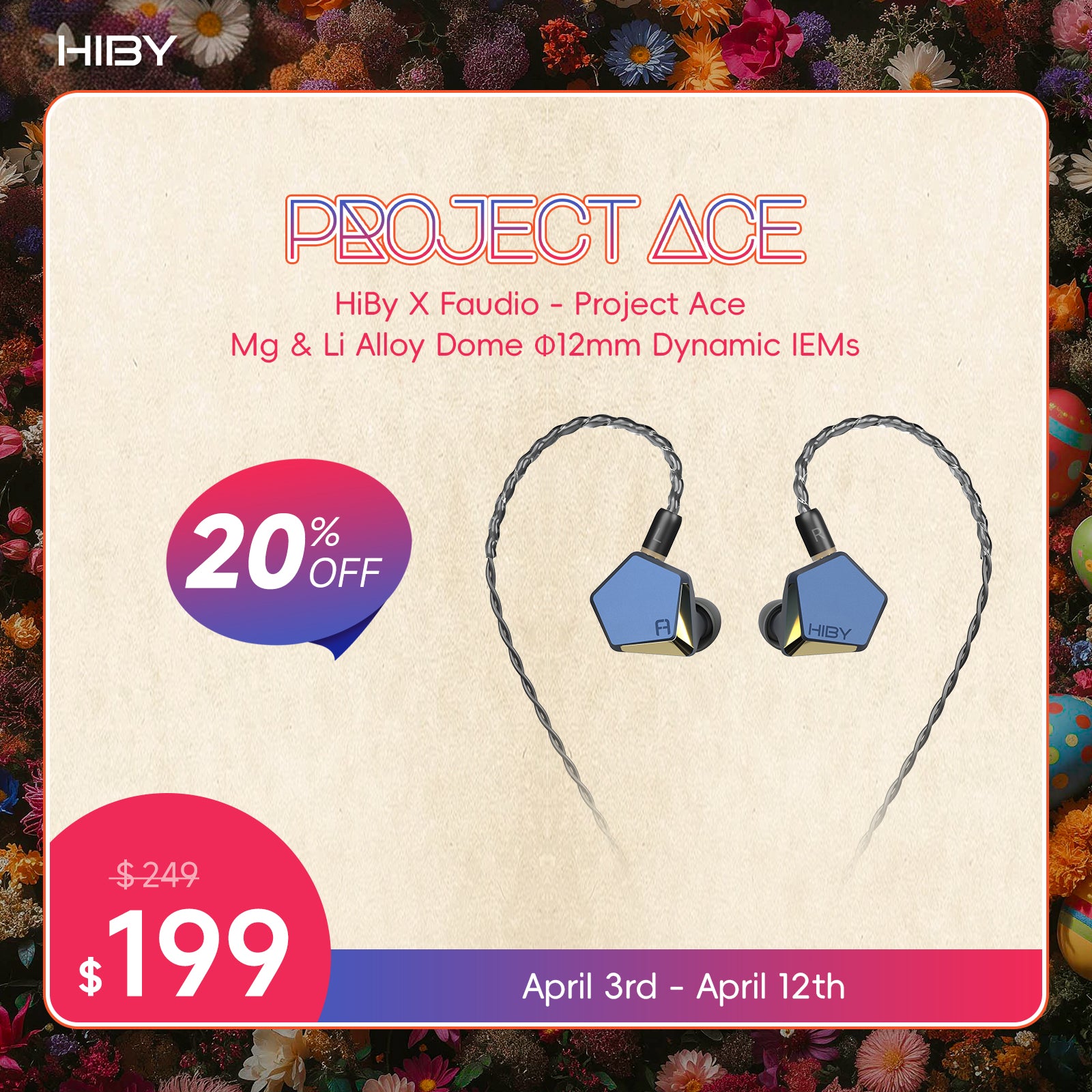 Discover iem headphones with HiBy X Faudio - Project Ace | HiBy