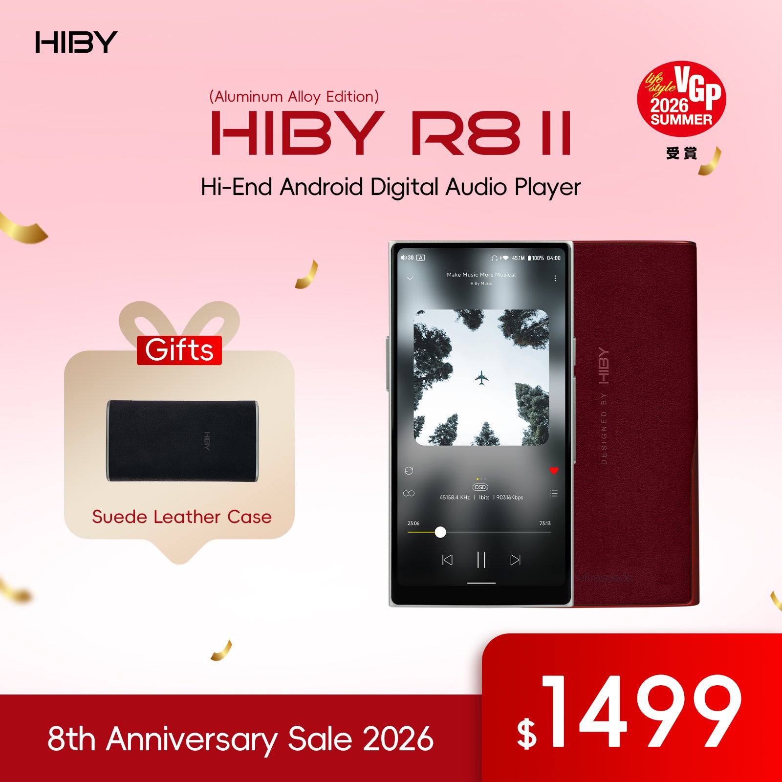 HiBy R8 II Aluminum Alloy Ver.