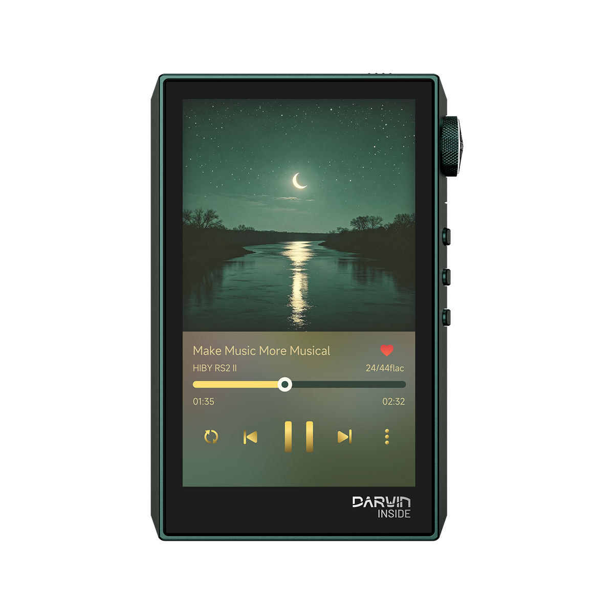 HiBy RS2 II -  R2R HiFi PureAudio Player with Darwin Architecture