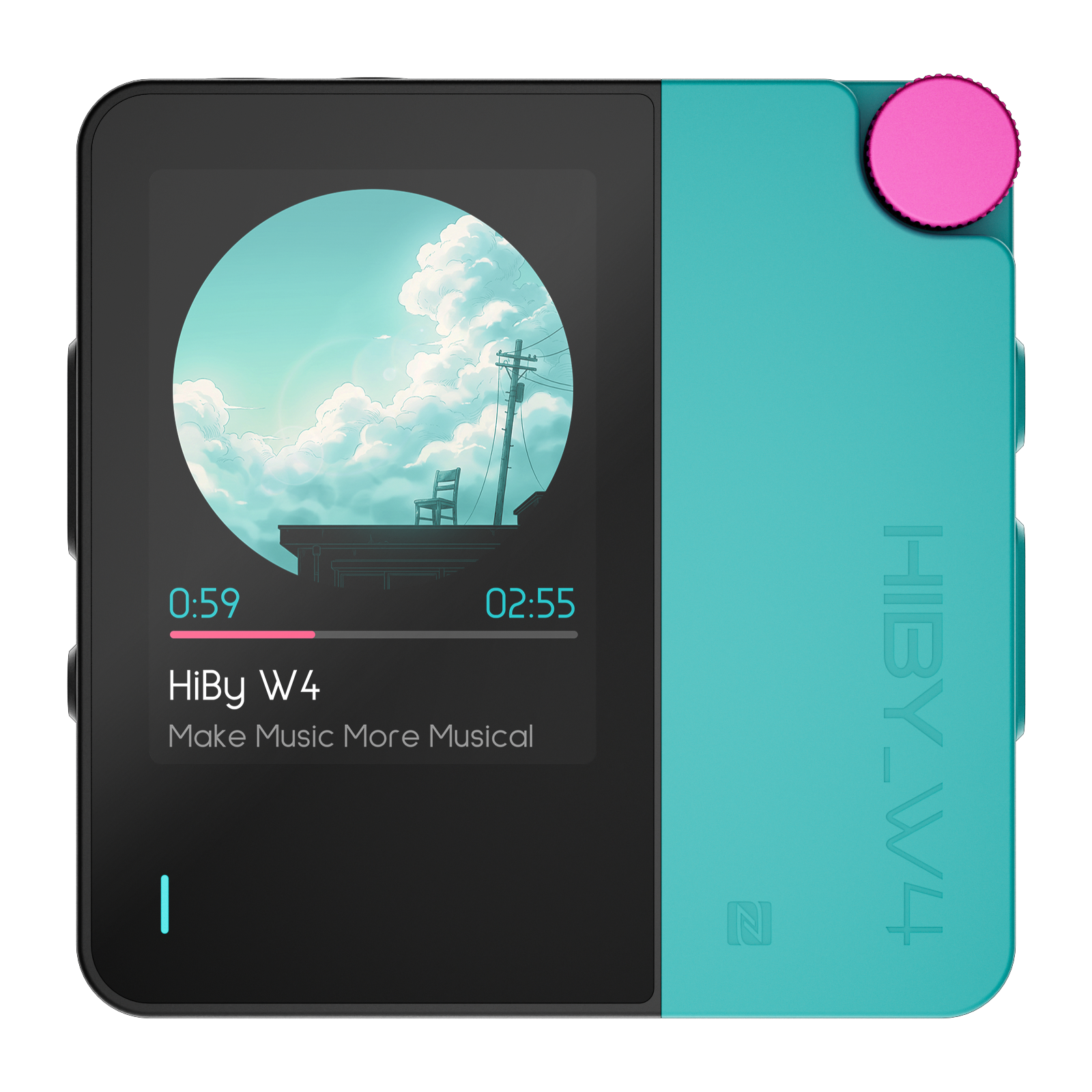 HiBy W4 - Portable HiFi Bluetooth Headphone Amplifier